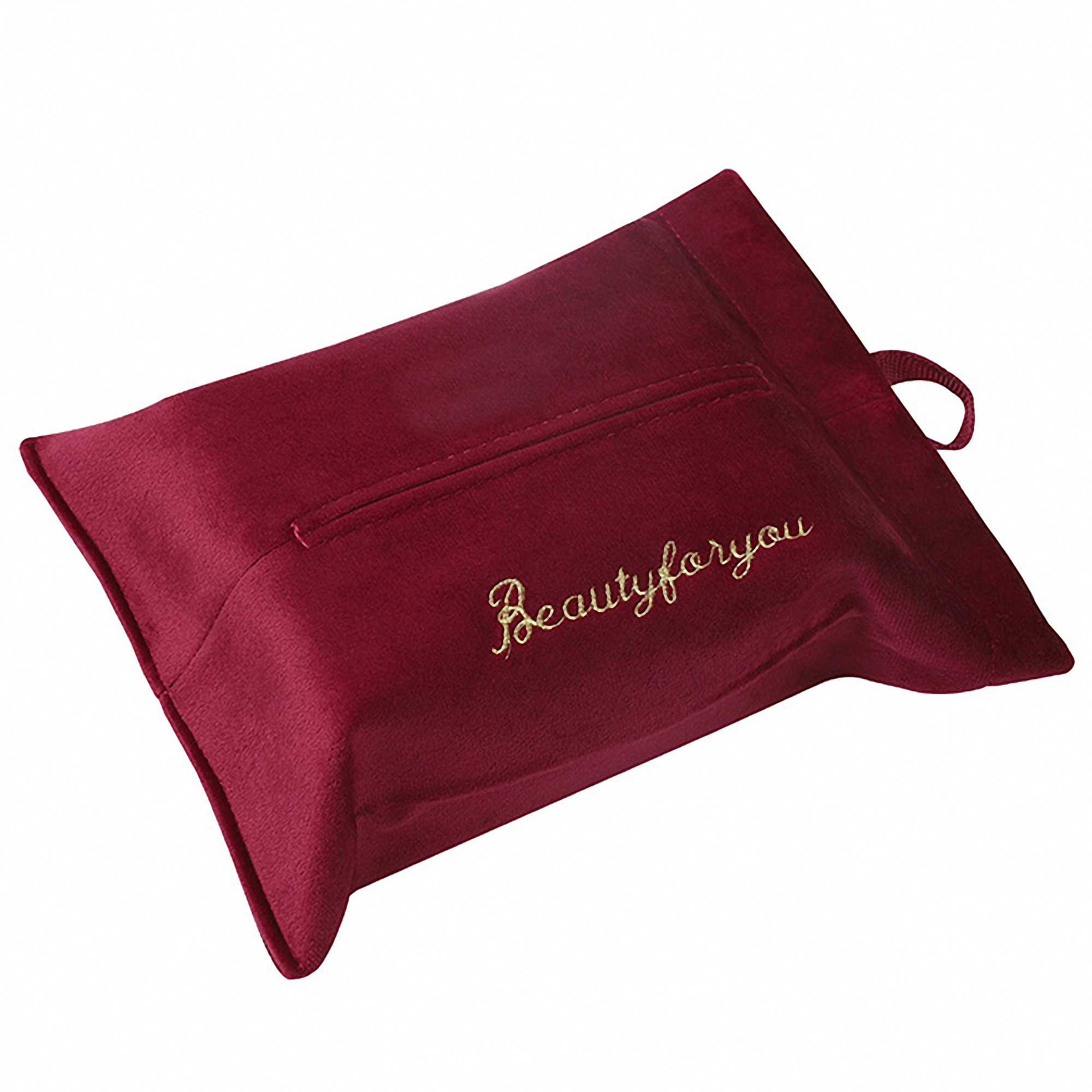 Luxurious Velvet Tissue Holder 2