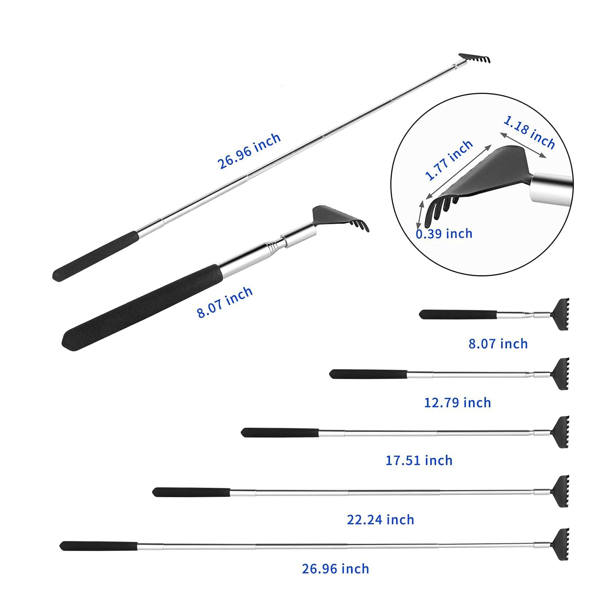 Extendable Back Scratchers 2