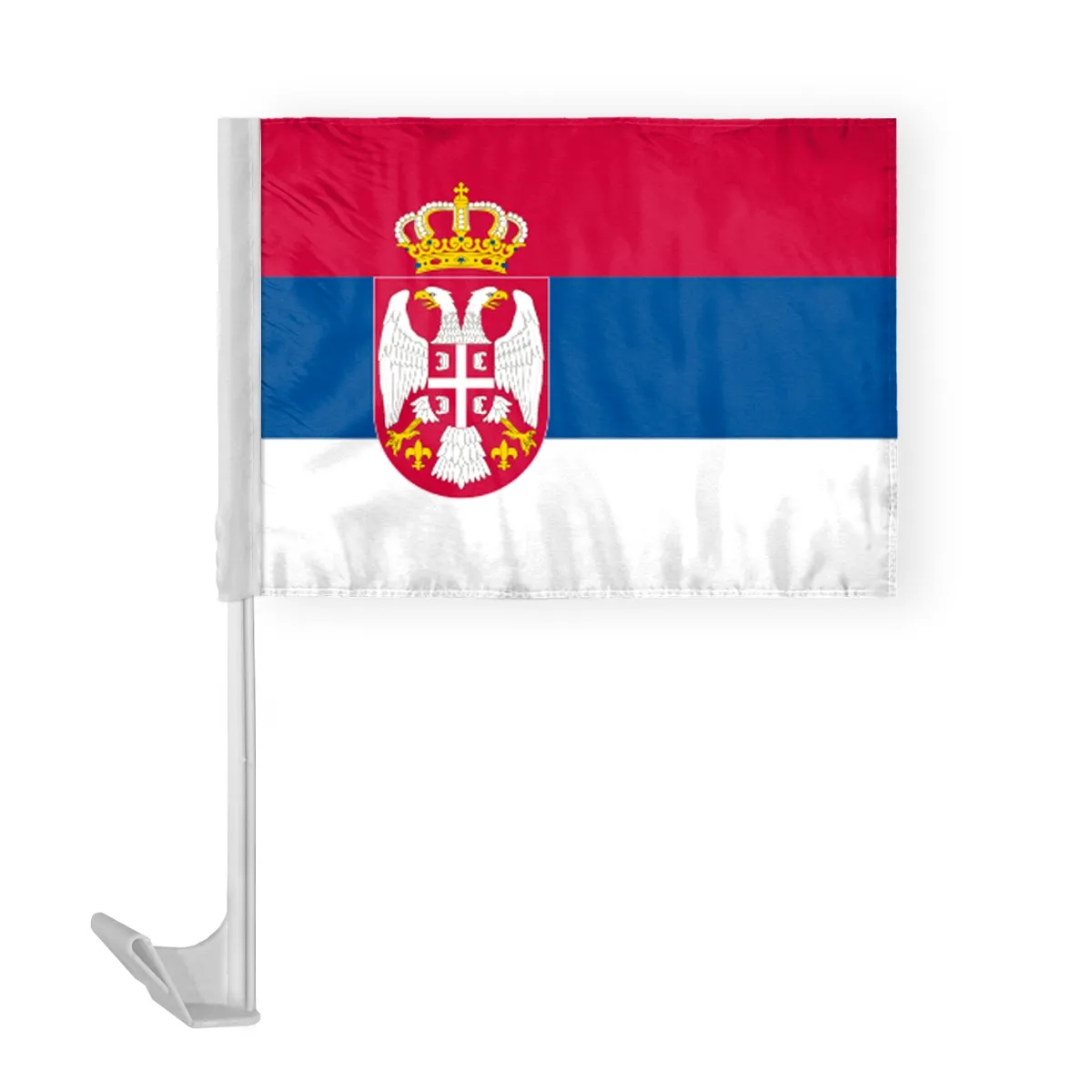 World Flag - Serbia With Seal 7