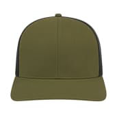 Cap America Poly/Cotton Trucker Mesh Back Cap 620