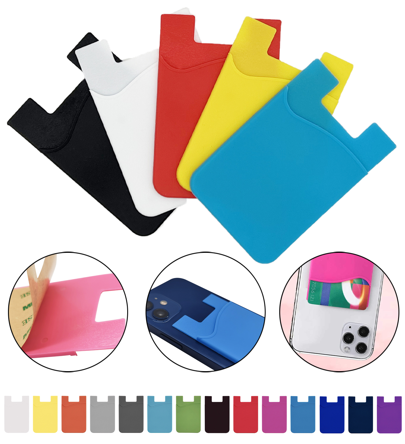 Silicone Stick Card Holder 2