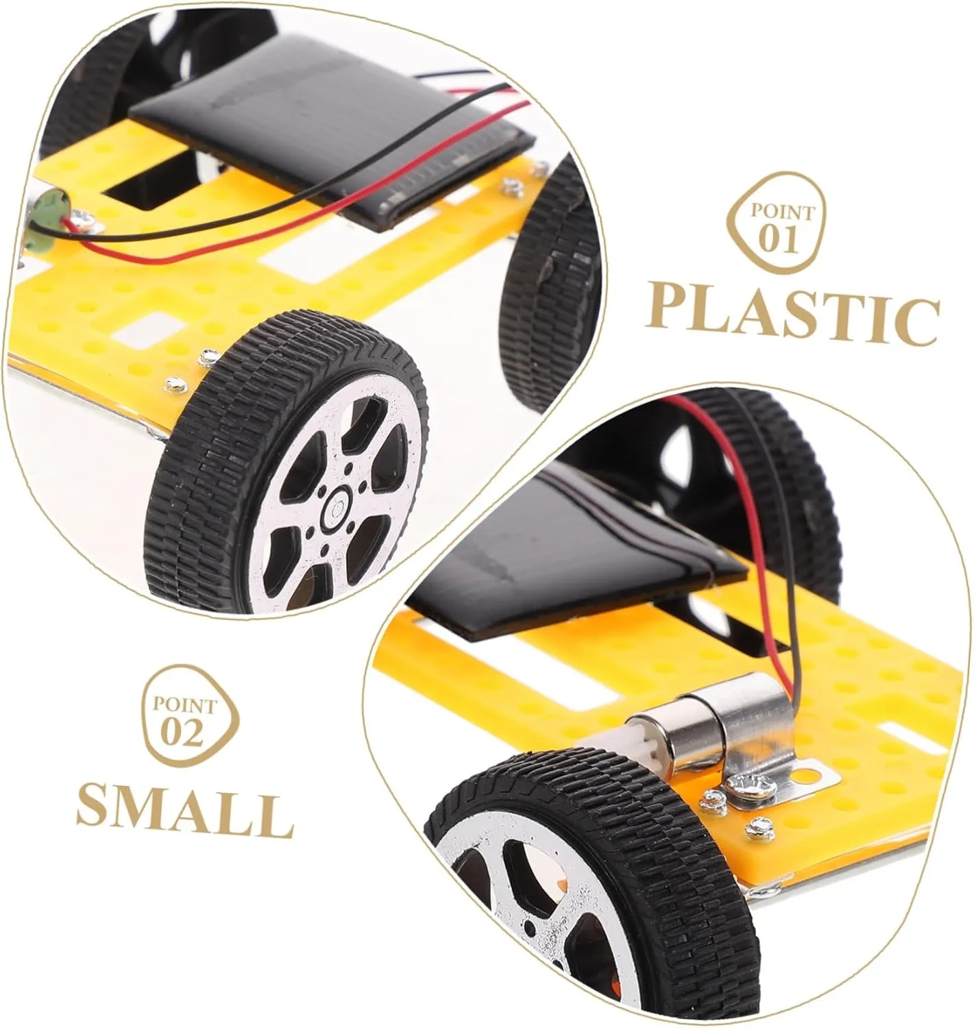 DIY Assemble Solar Power Car 5