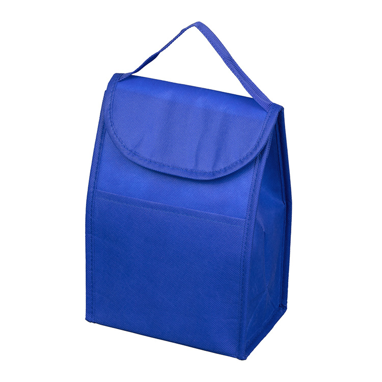 7"W x 10"H x 5"Gusset - "ARCTIC CHILL" Tall Insulated Cooler Lunch Tote with Hook & Loop Closure 32