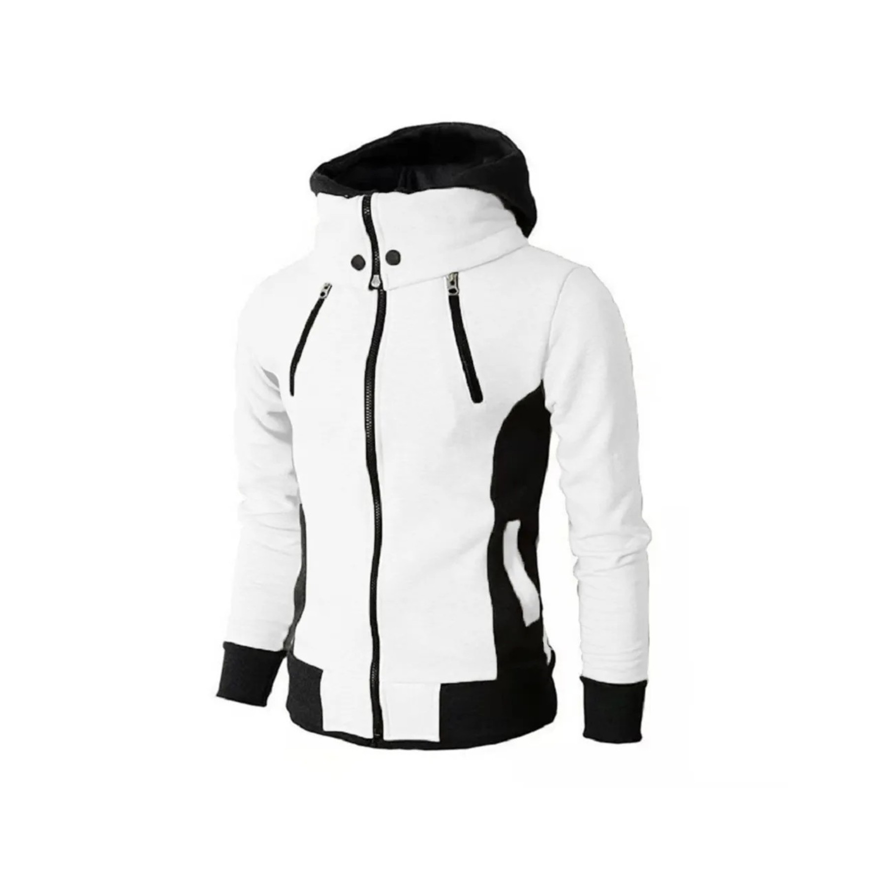 Scarf Collar Bomber Jacket 2