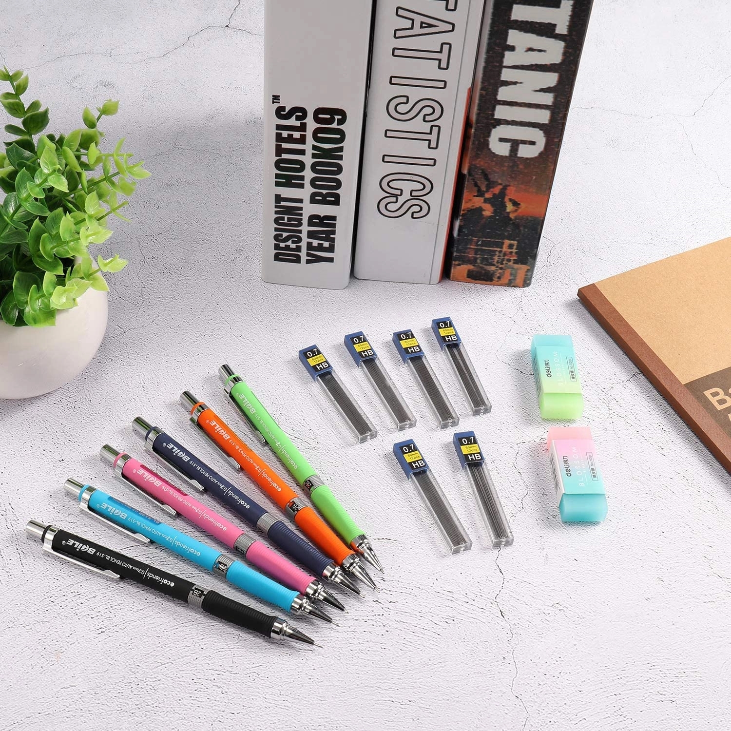 Deluxe Mechanical Pencil w/Rubber Grip 1