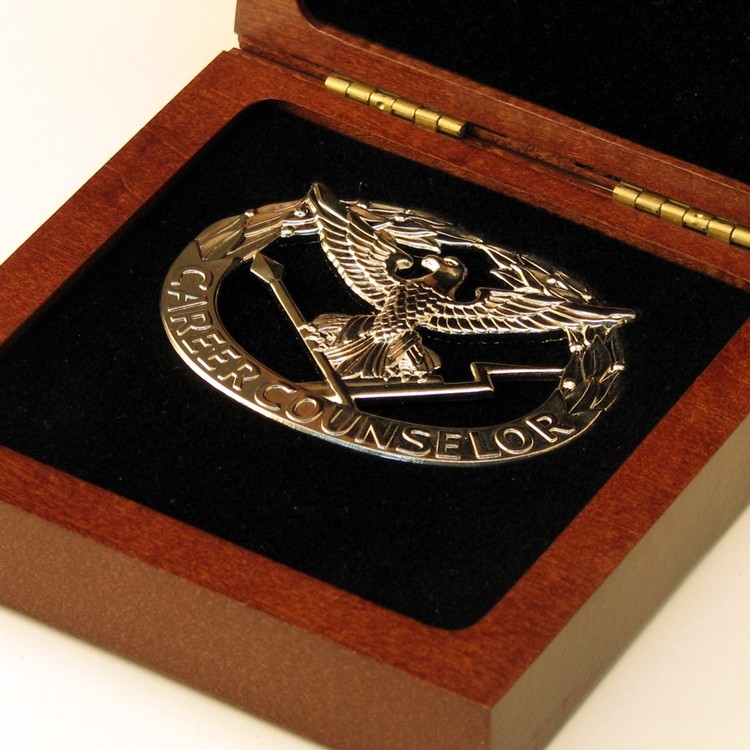 Wood Medallion Box 4" x 4" x 1.5" 17