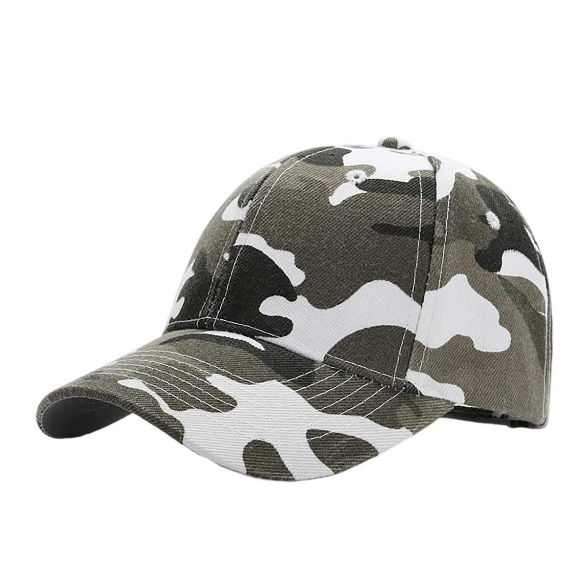 Classic Camouflage Cap with Adjustable Strap Cotton 1