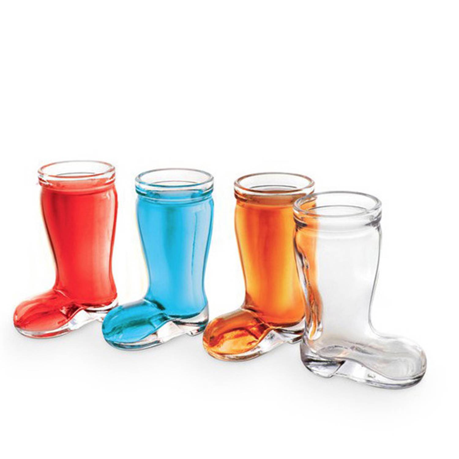 Small Boots in Glass Bottle with Cork 6