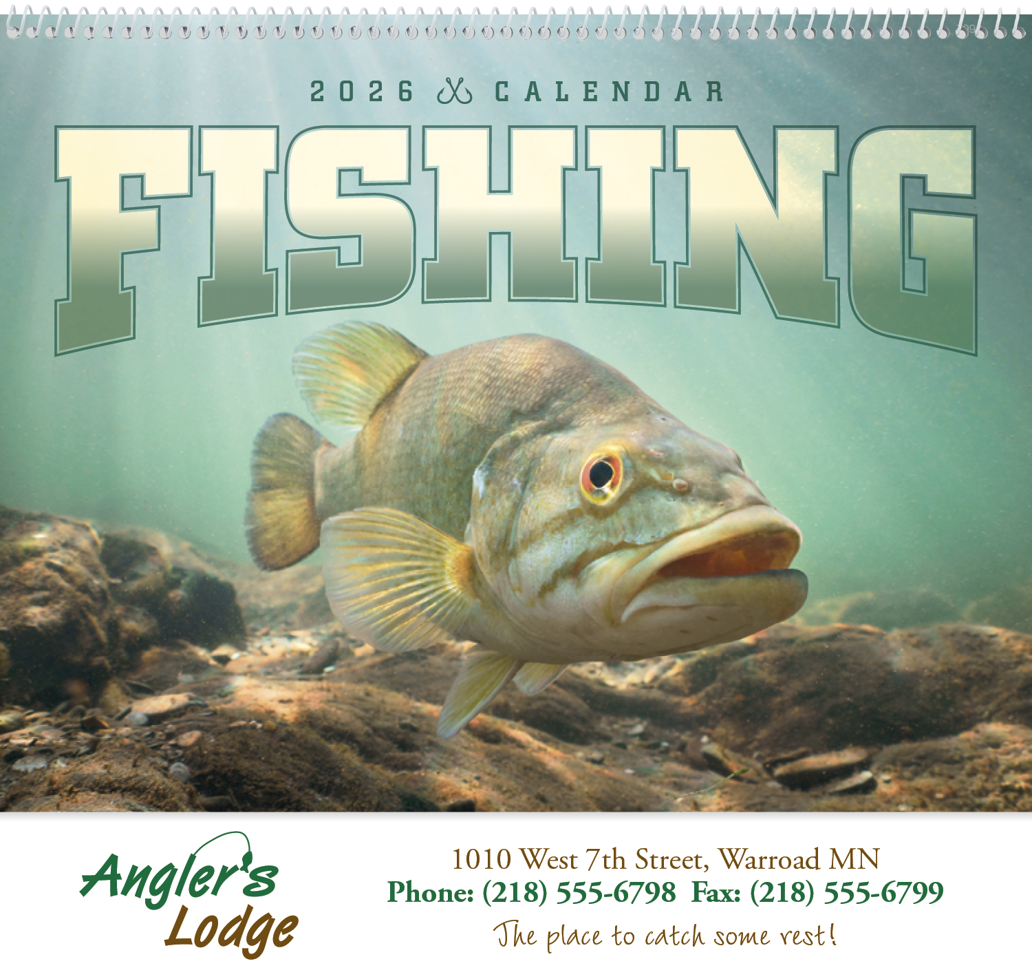 Good Value™ Fishing - Spiral Calendar 47