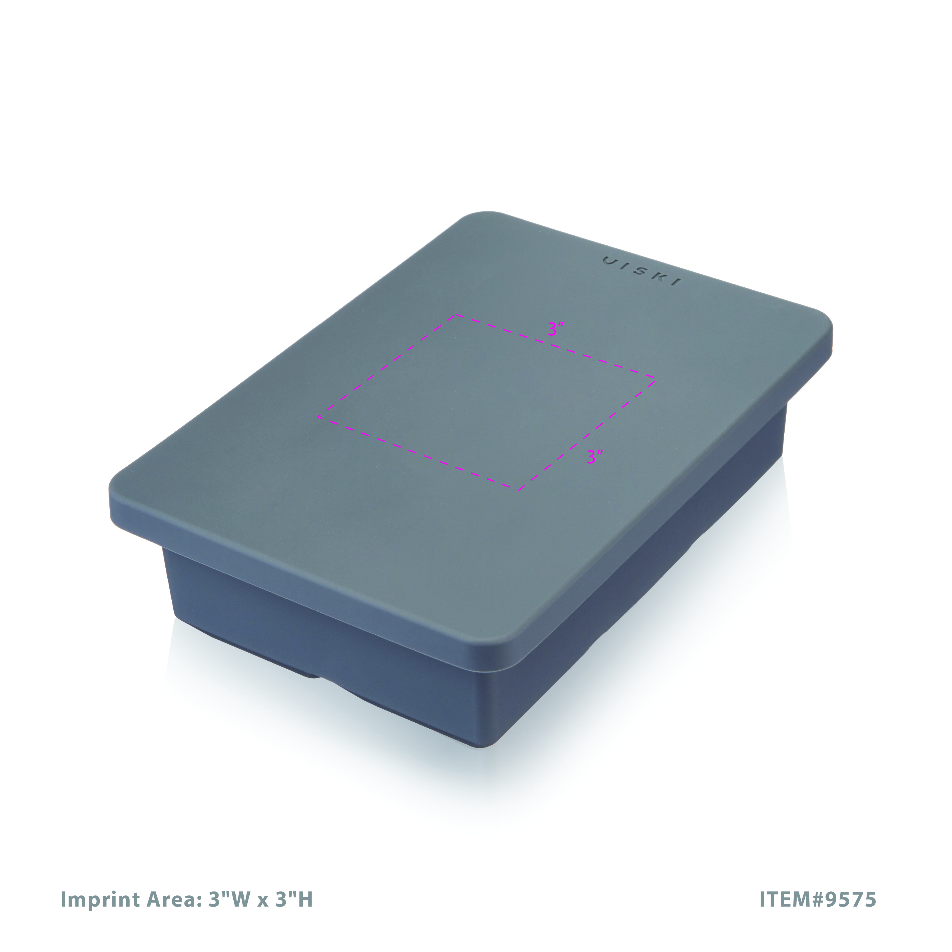 Viski® Whiskey Ice Cube Tray with Lid 1