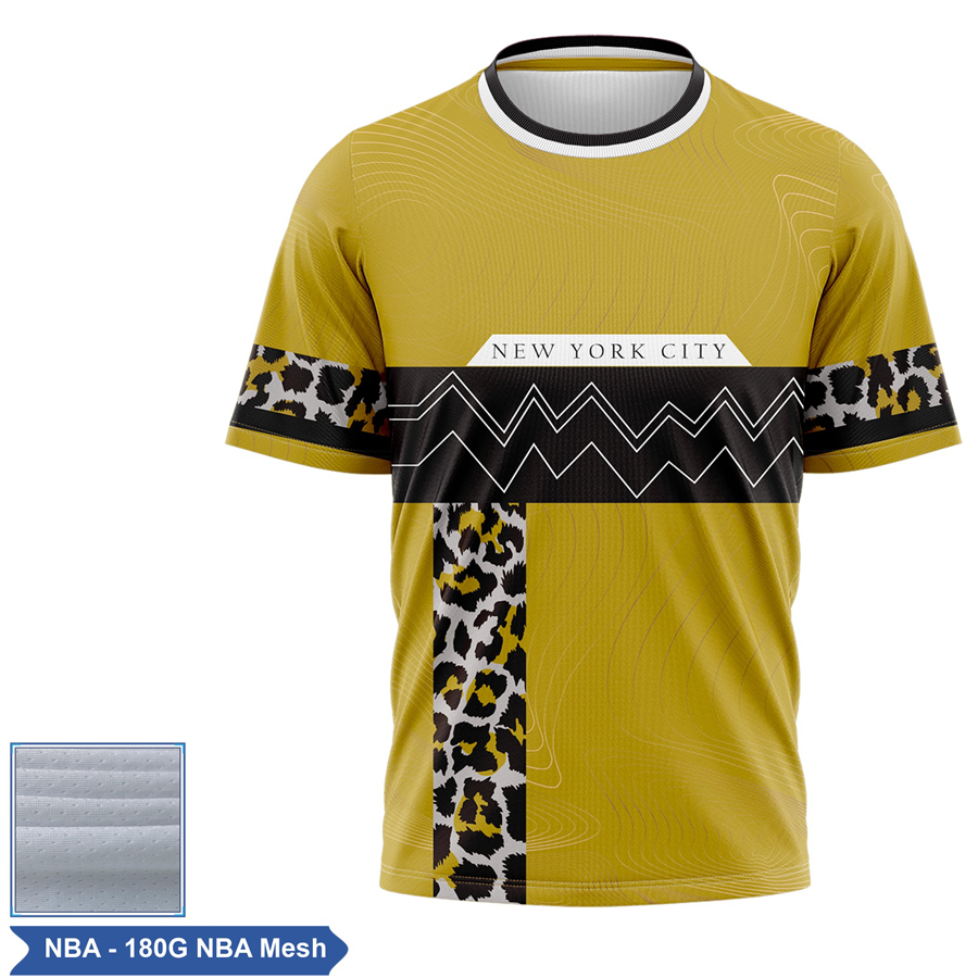 Sublimation NBA Mesh Short Slv T-Shirt - Unisex, Women, Kids 1