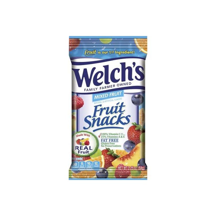 Welch's Mixed Fruit Snacks 2.25 oz 2