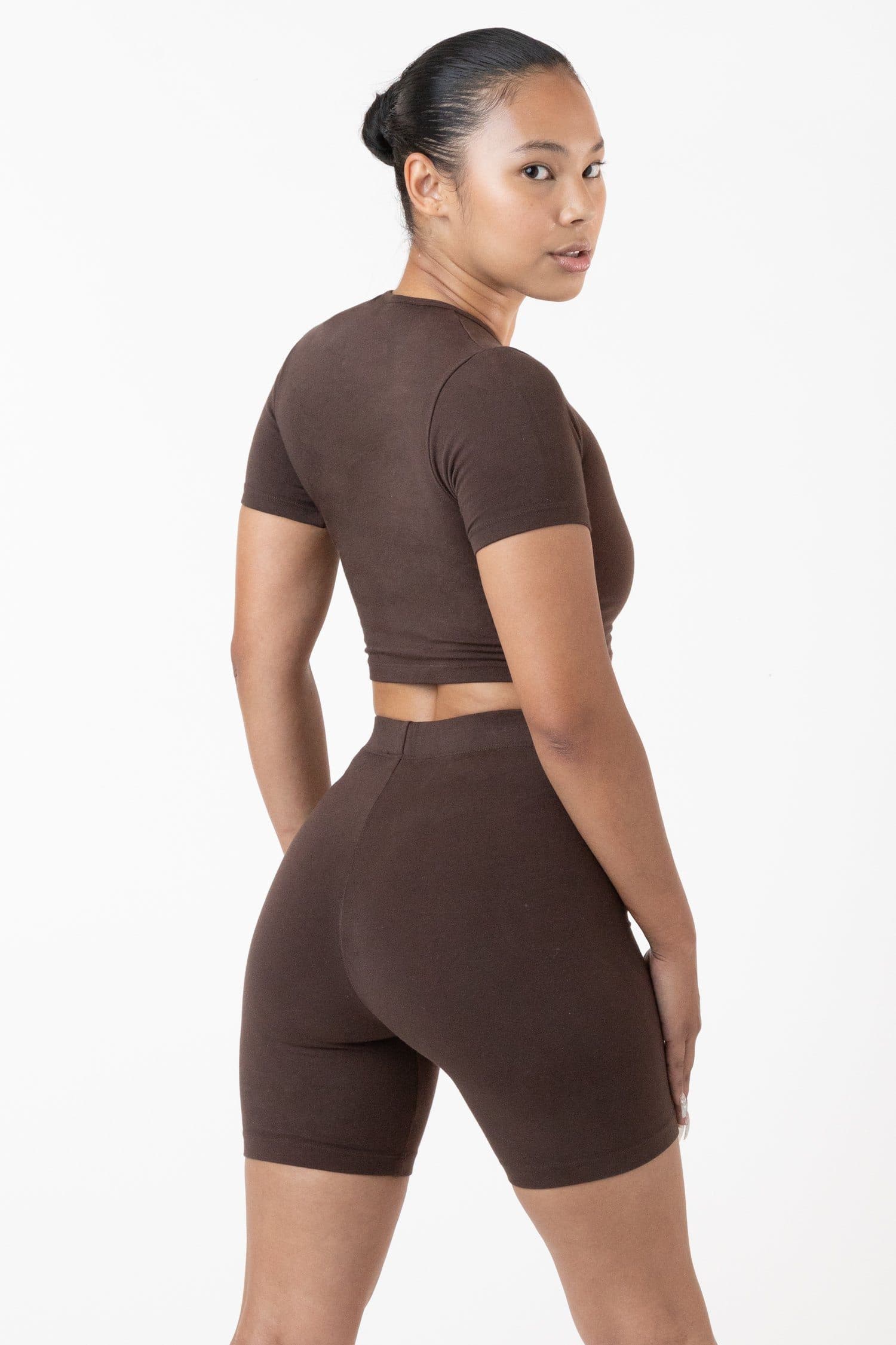 GARMENT DYE BIKE SHORTS 4