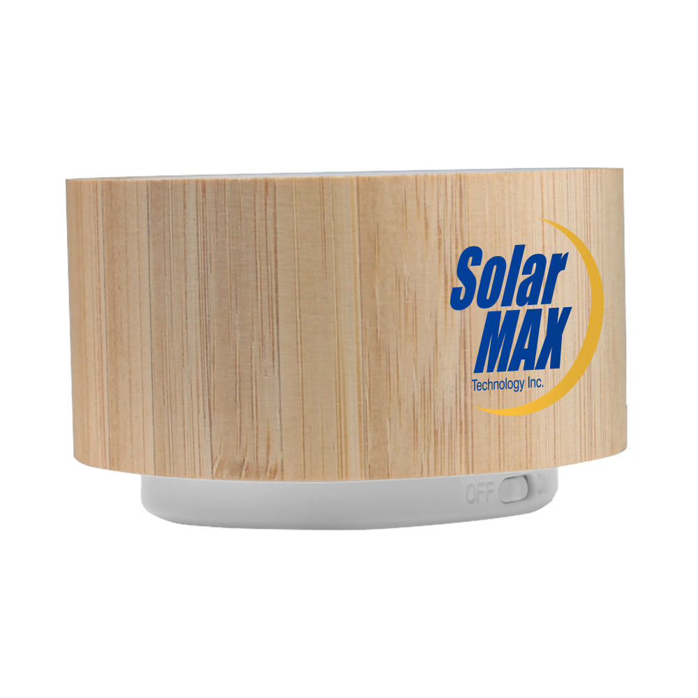 Drake Bamboo Colorful Light-Up Bluetooth Speaker 9