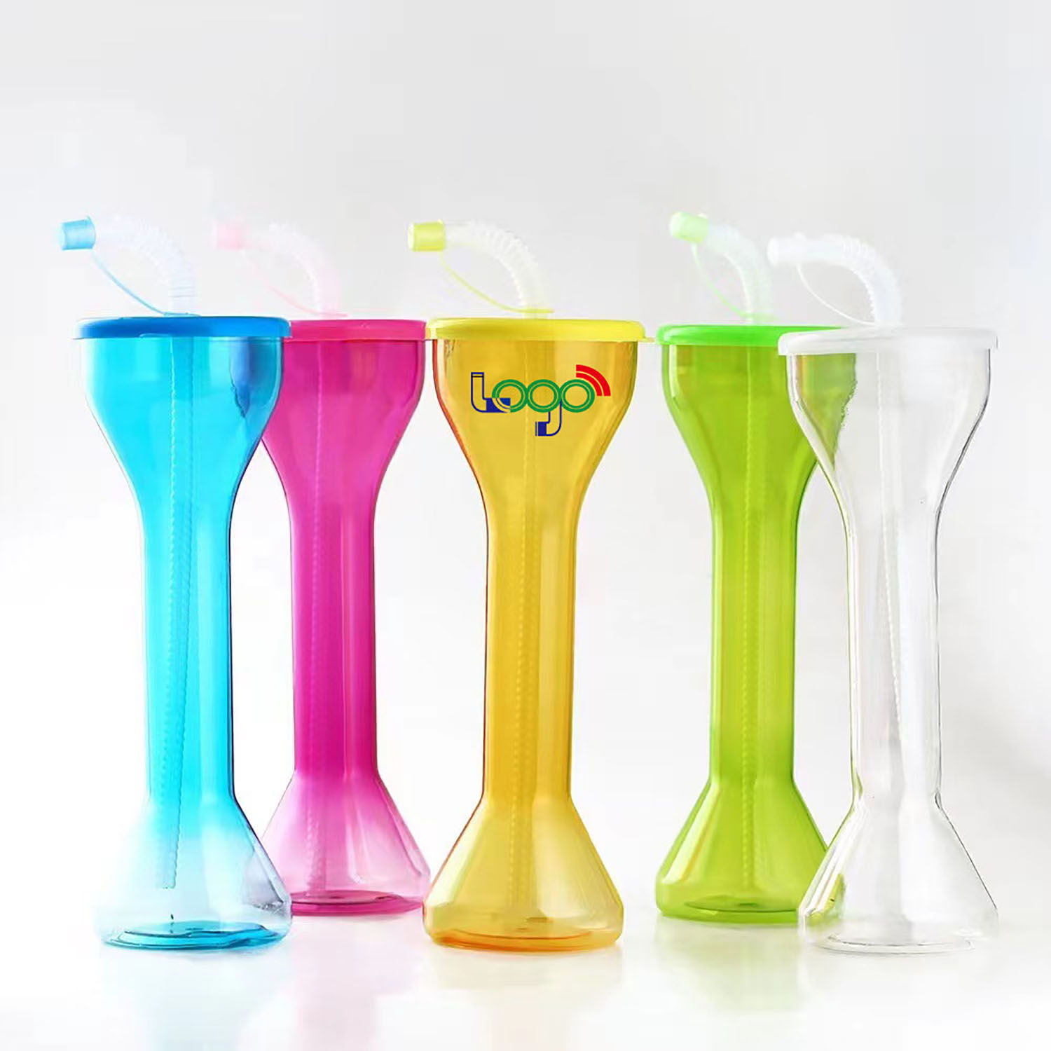 20 oz Transparent Yard Glasses 2