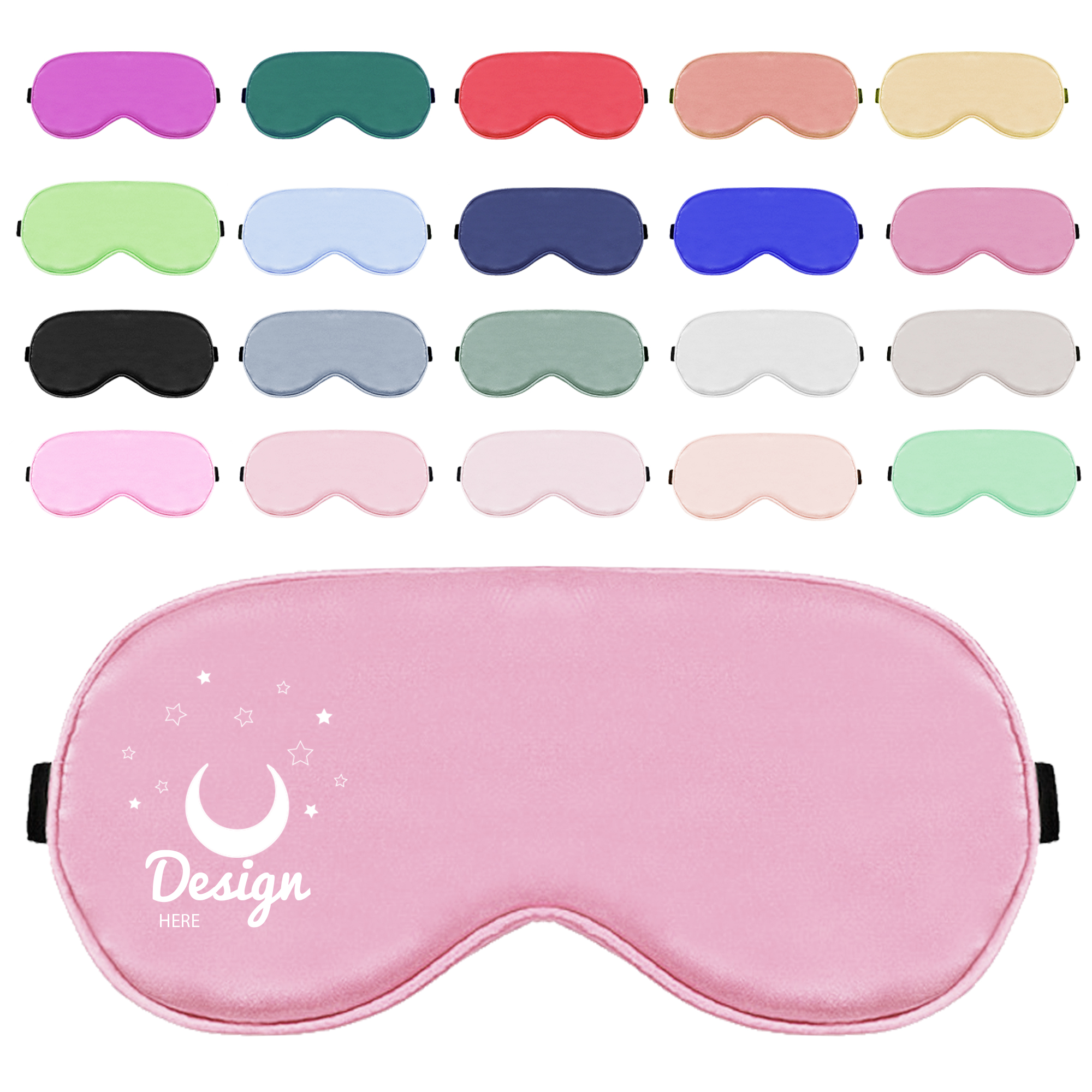 Custom Eye Mask for Sleep & Travel 5
