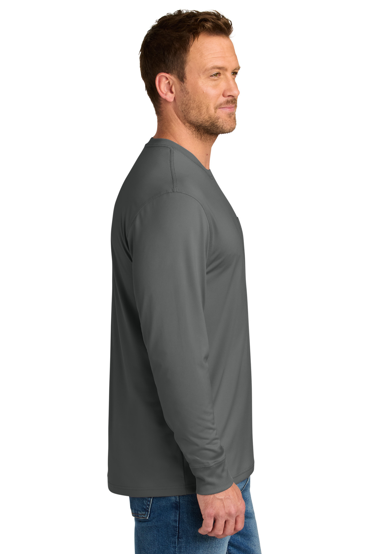 CornerStone Workwear Pro Long Sleeve Pocket Tee CS440LSP 37