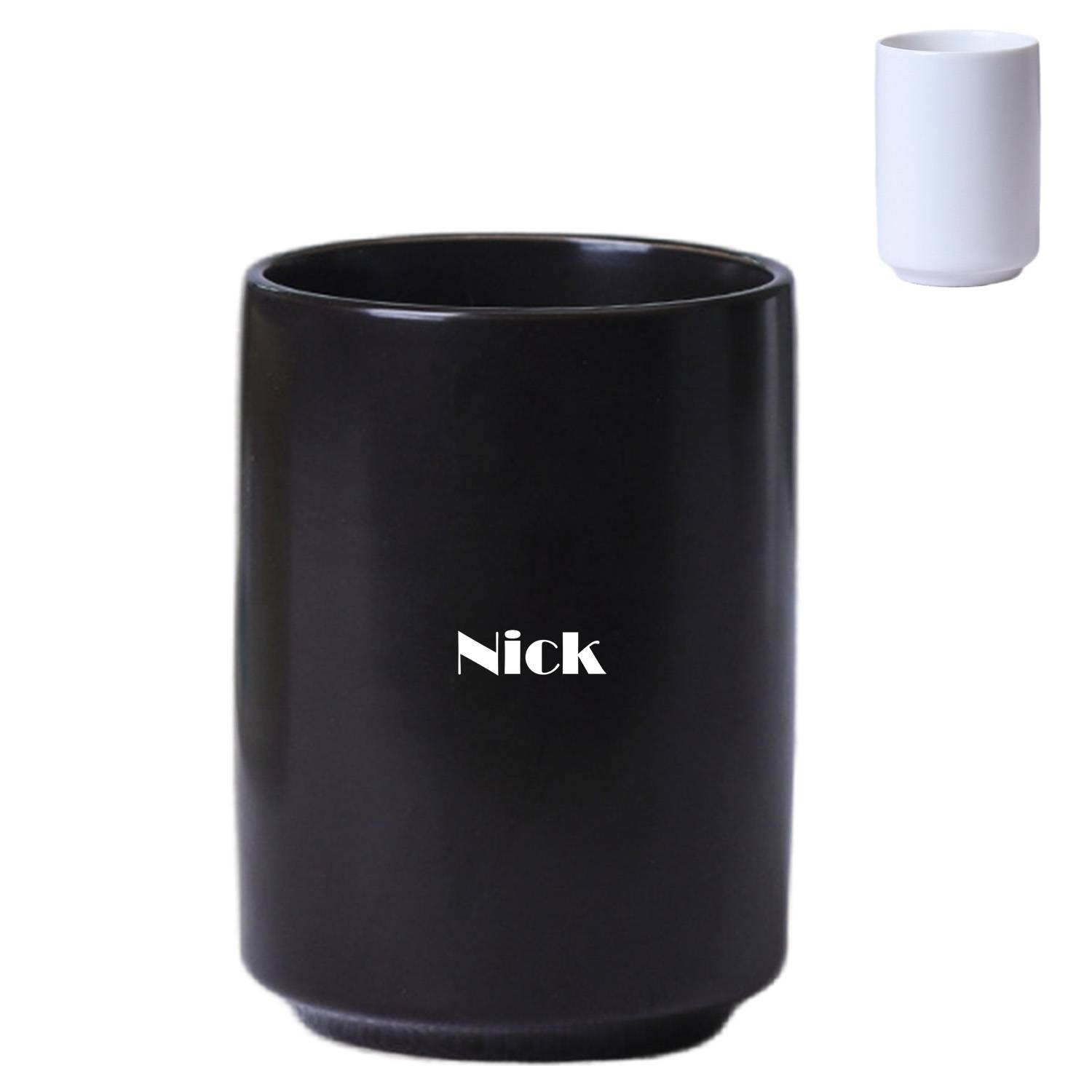 9 OZ Simple Straight Ceramic Mug 6