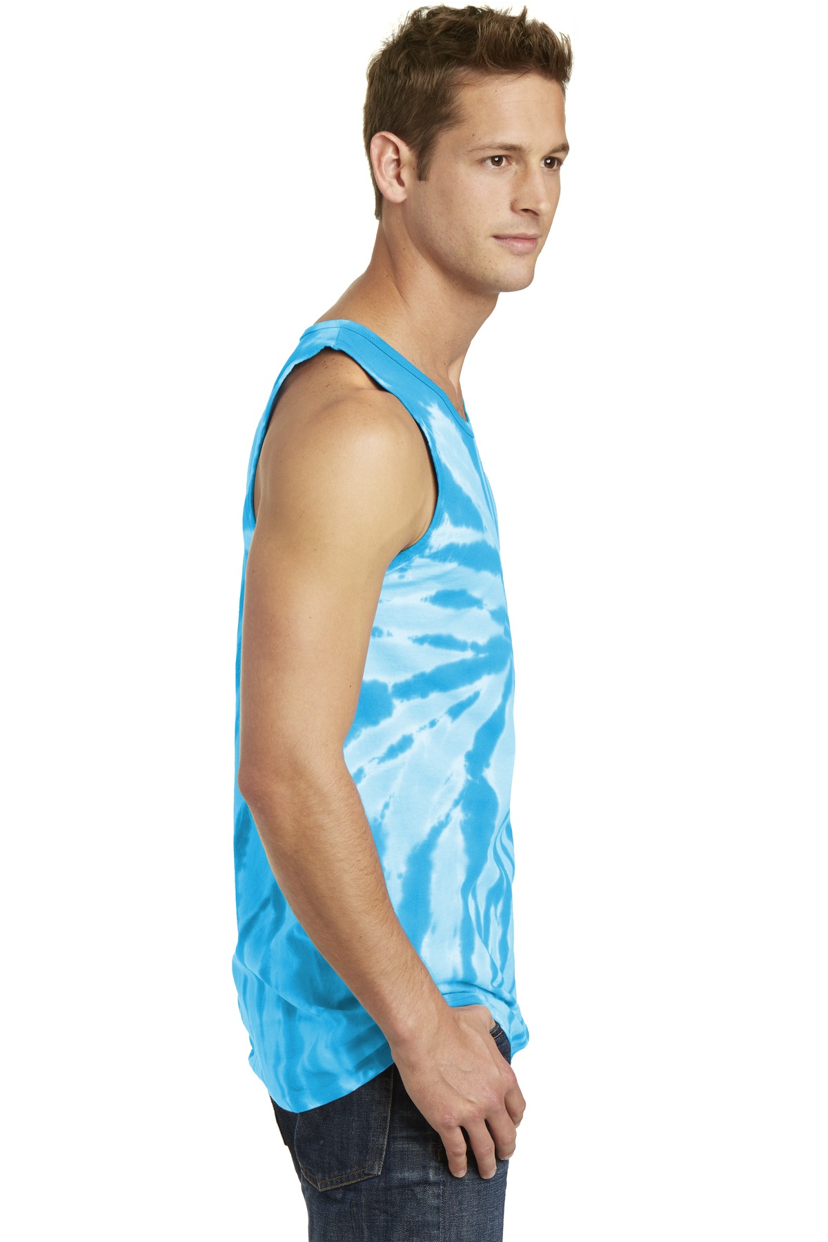 Port & Co Tie-Dye Tank Top. PC147TT 43