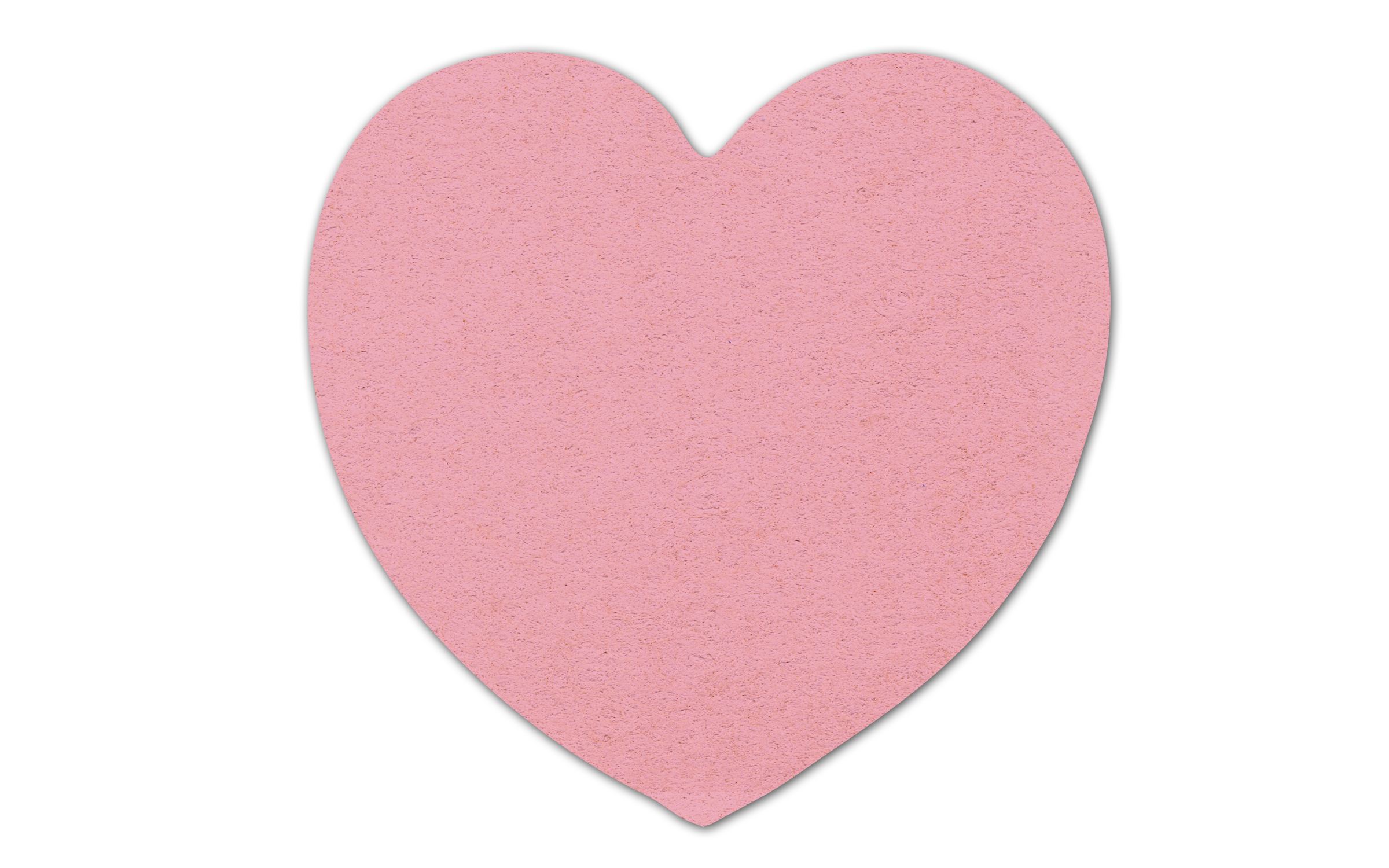 6" Heart Compressed Sponge 2