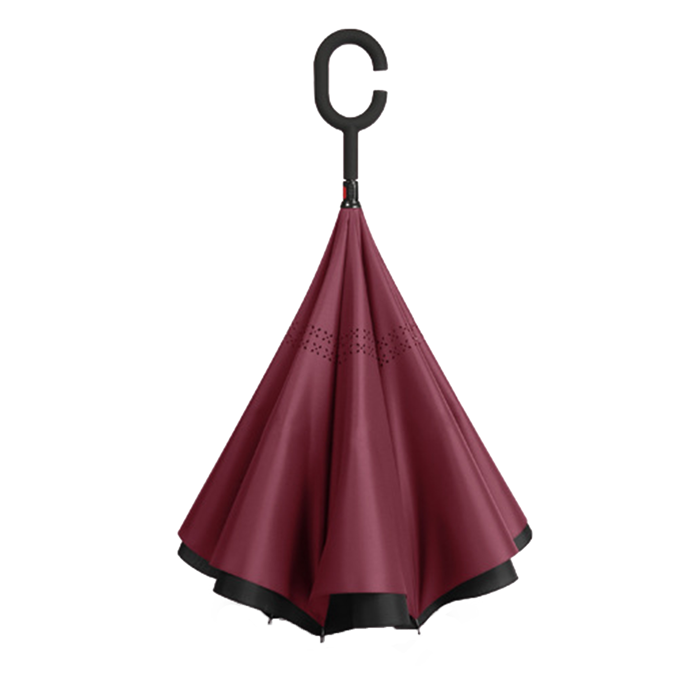 Windproof Inside-Out C-Handle Umbrella 7
