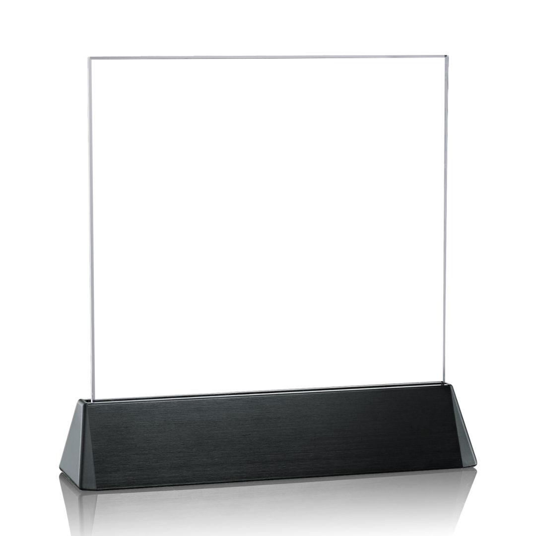 Sierra Square VividPrint™ Award - Black 8
