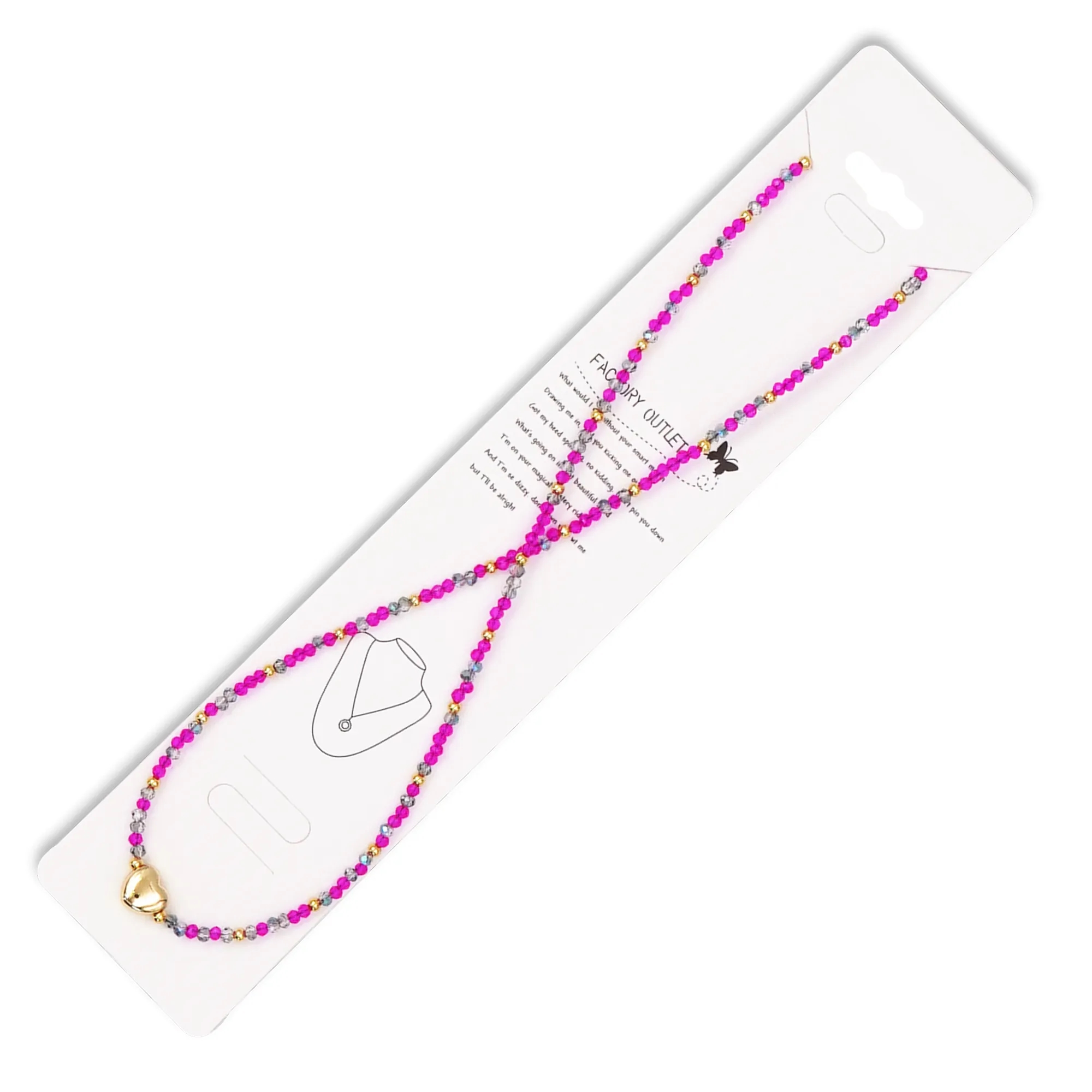 Crystal Beaded Necklace 10