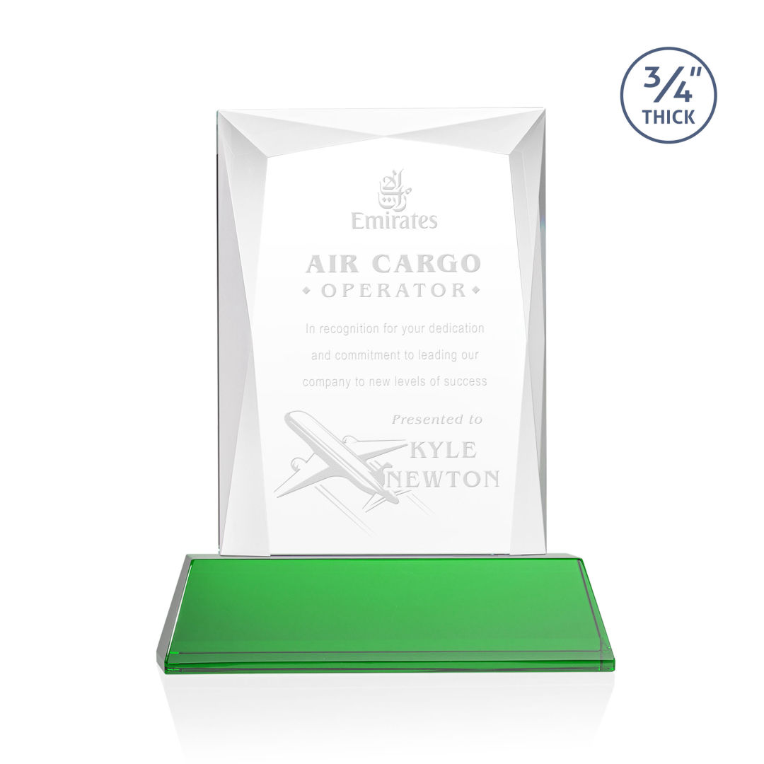 Messina Award on Newhaven Base - Green 7