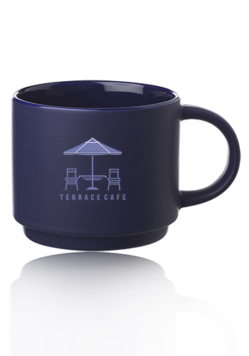 14 oz. Stackable Ceramic Mugs 8