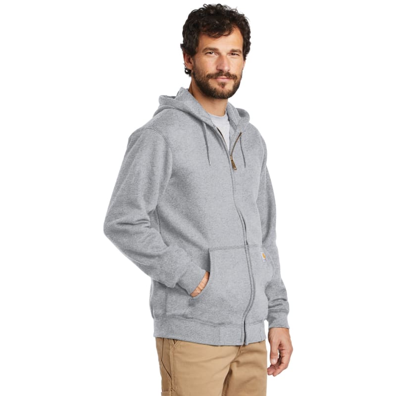 Carhartt Midweight Hooded Zip-Front Sweatshirt., custom hoodie or sweatshirt with logo imprint 2