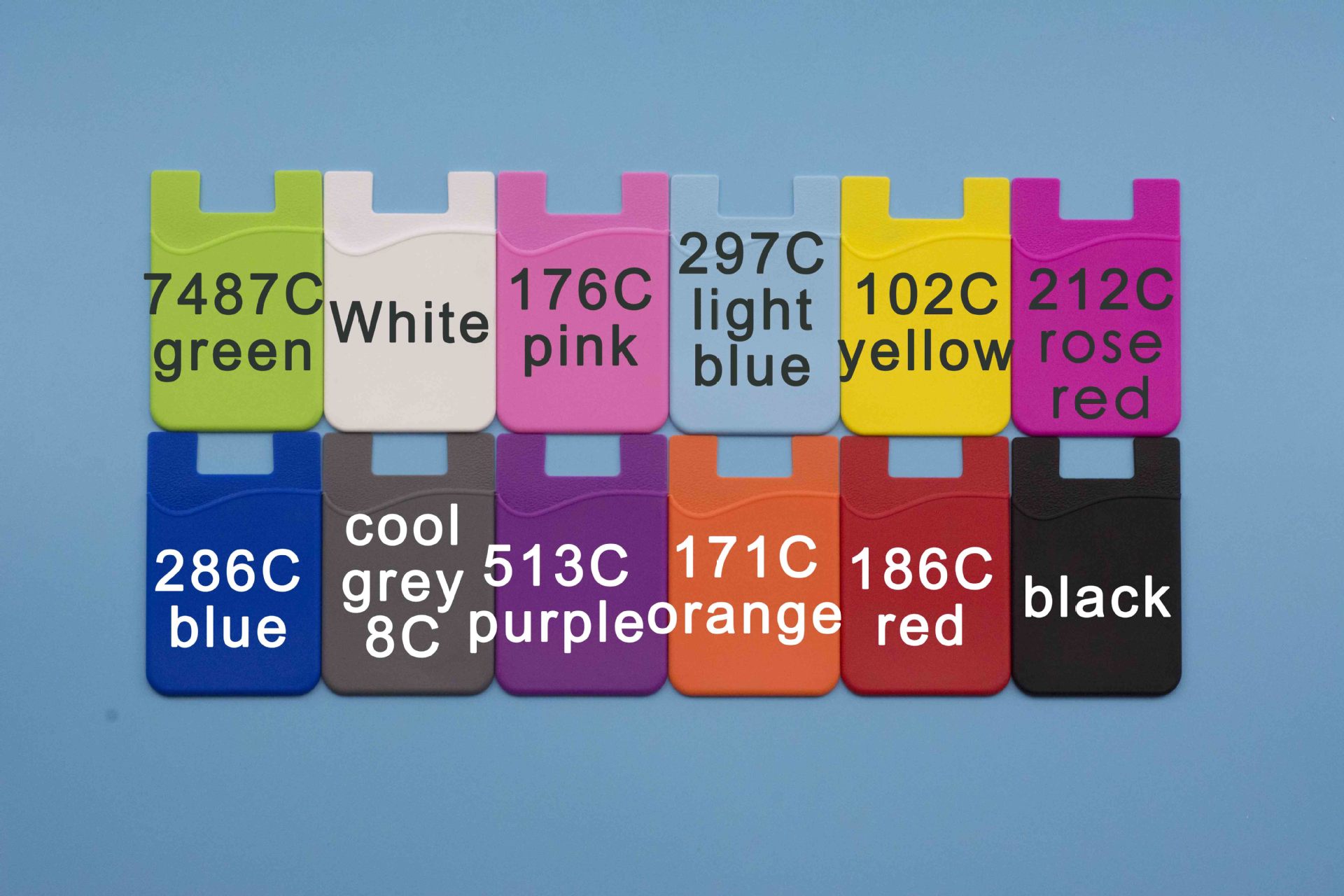 Silicone Phone Wallet Card Holder 1