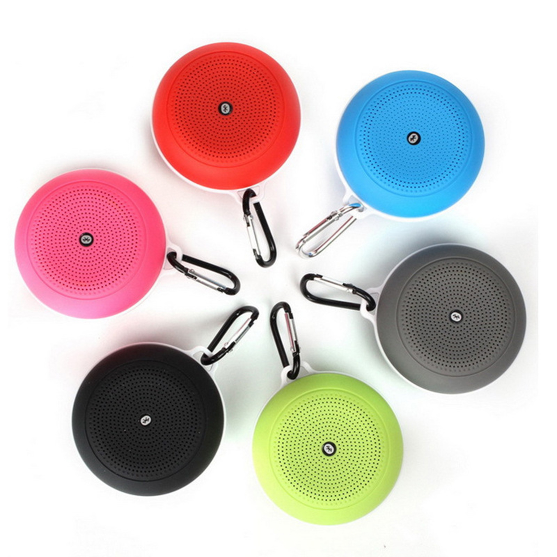 Portable Wireless Bluetooth Speaker With Carabiner 2