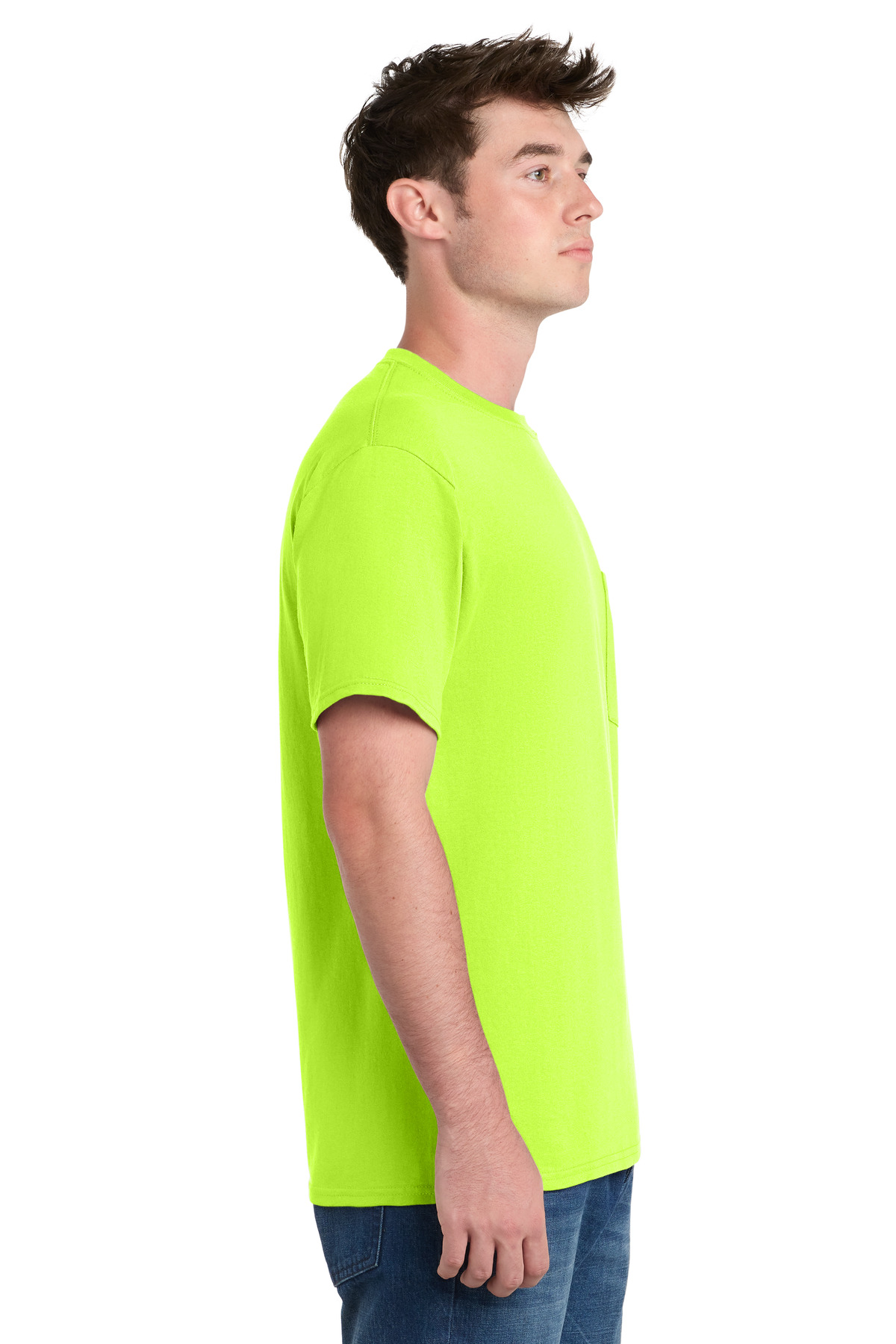 Port & Co Essential Pocket Tee. PC61P 97