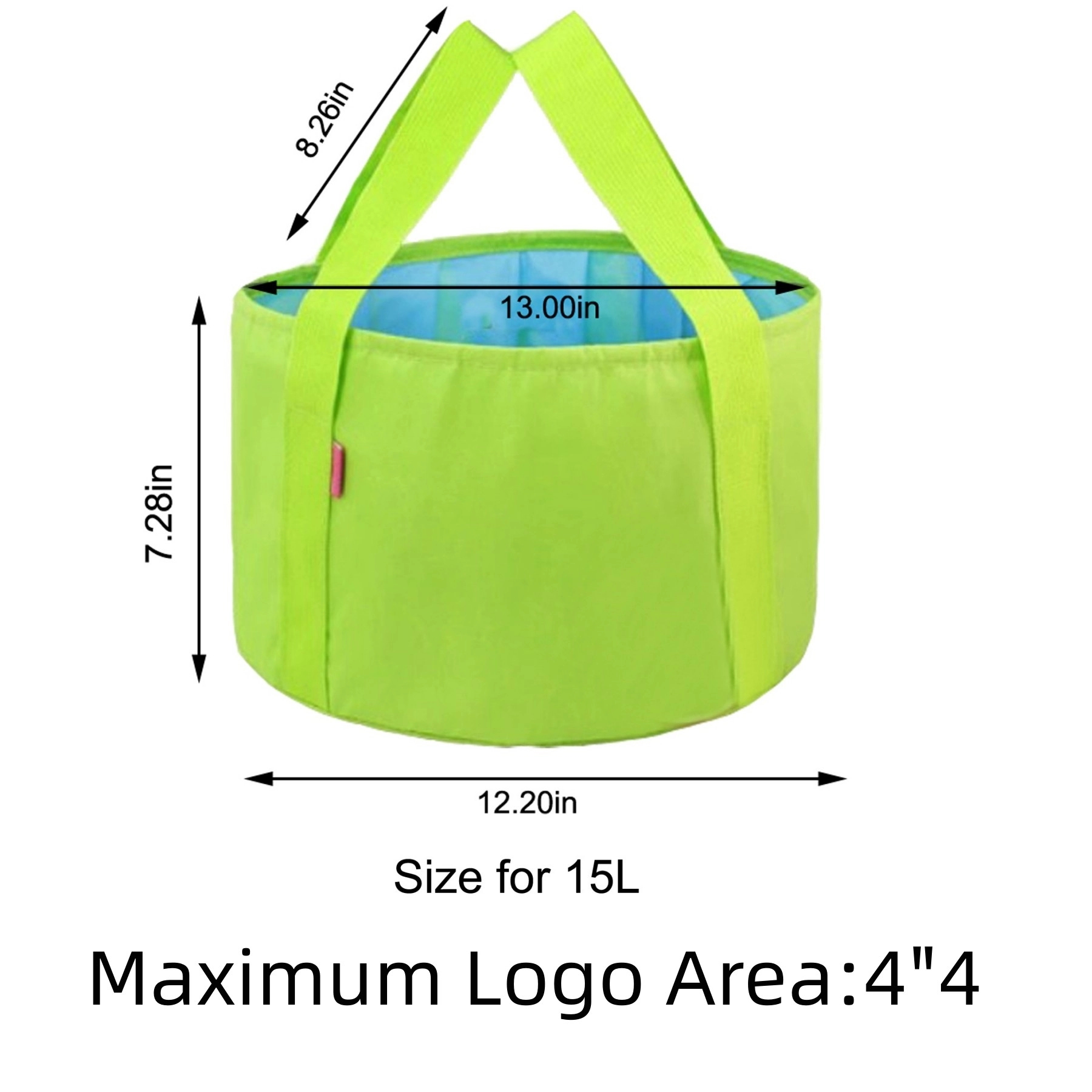 Portable Travel Outdoor Wash Basin Folding Bucket 3