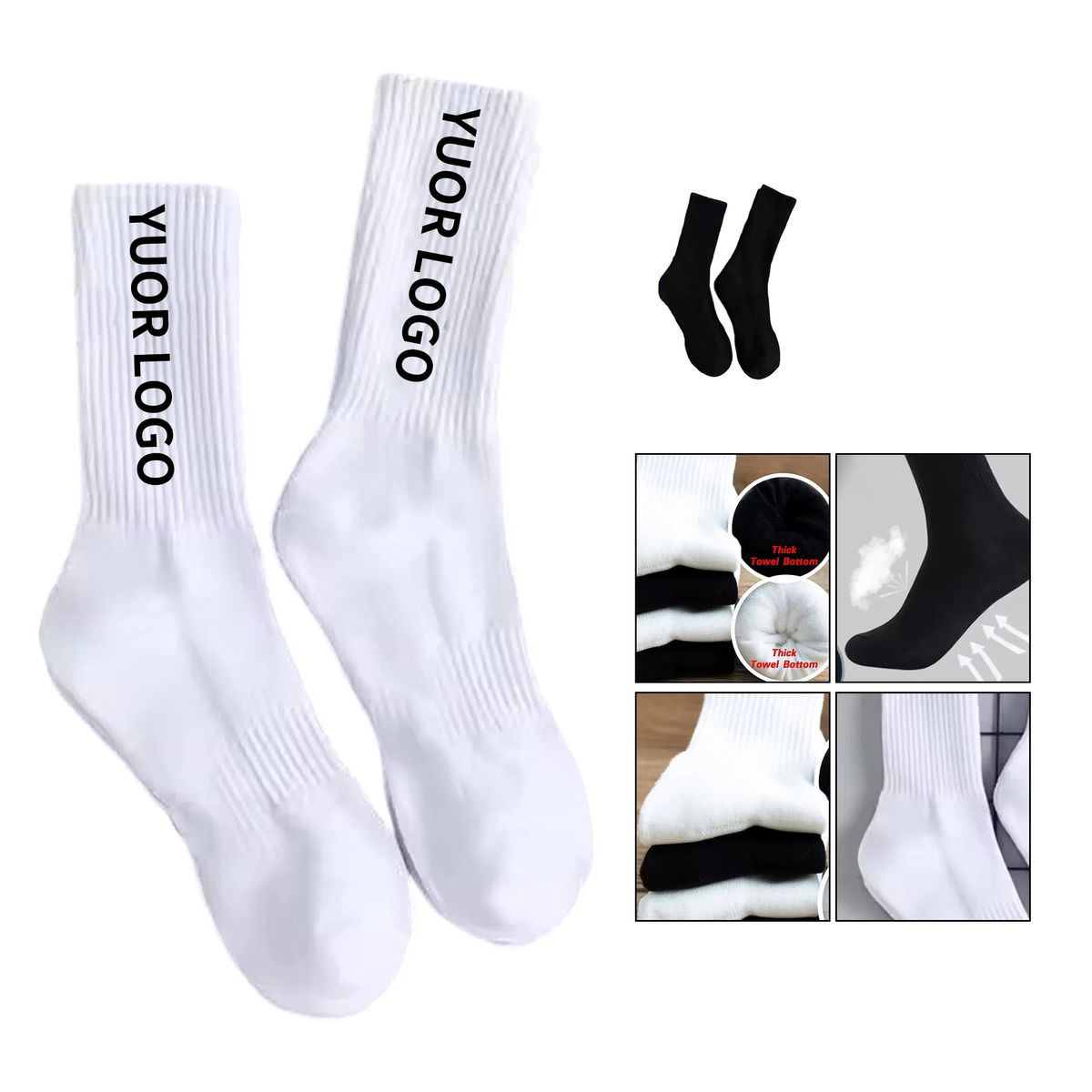 Classic Cotton Socks for Walking and Work 1