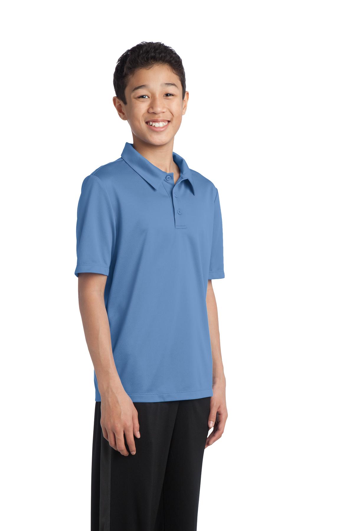 Port Authority® Youth Silk Touch Performance Polo 9