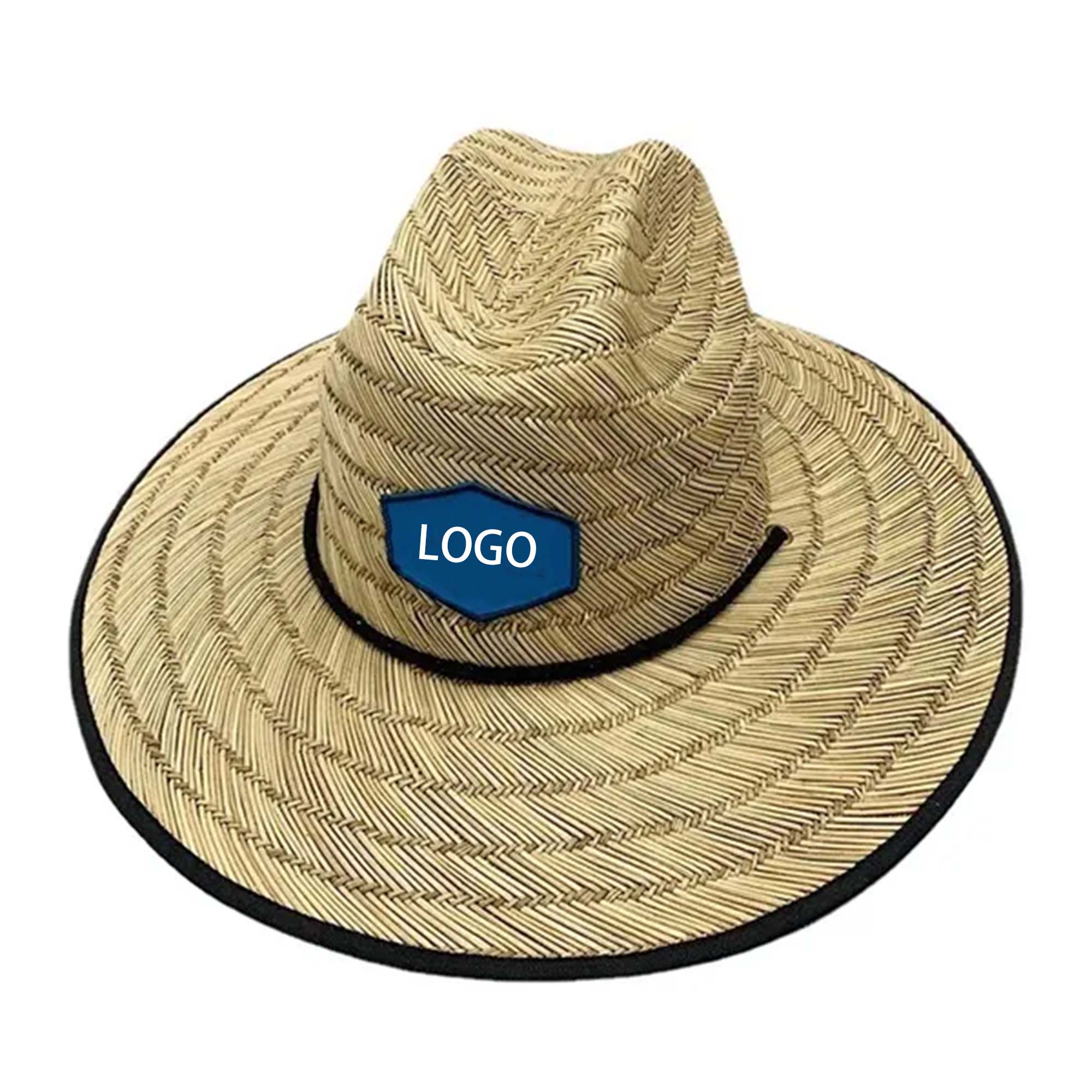 Straw Hat w/ Custom Patch 1