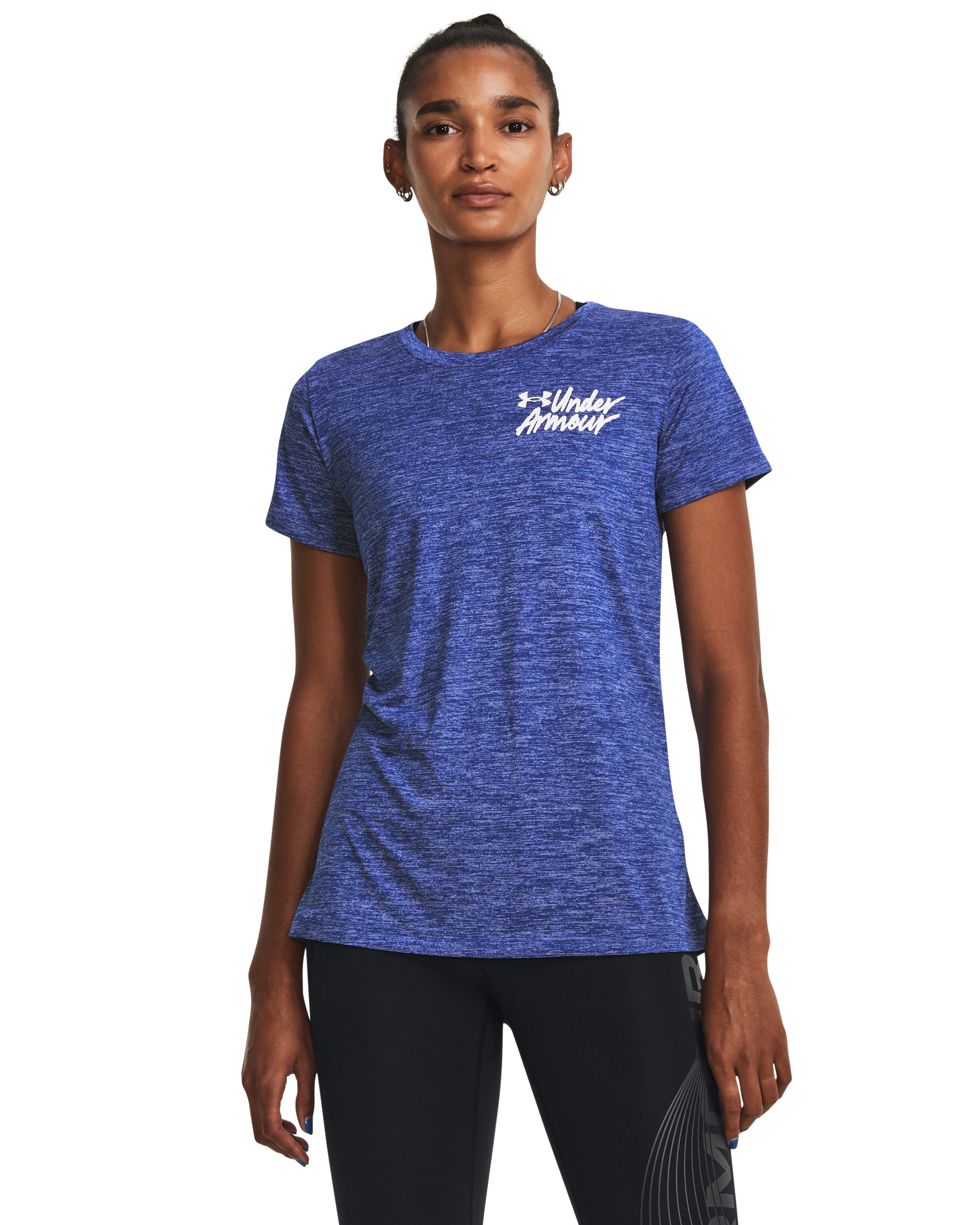 UA Tech Twist Graphic Women's Short Sleeve 2