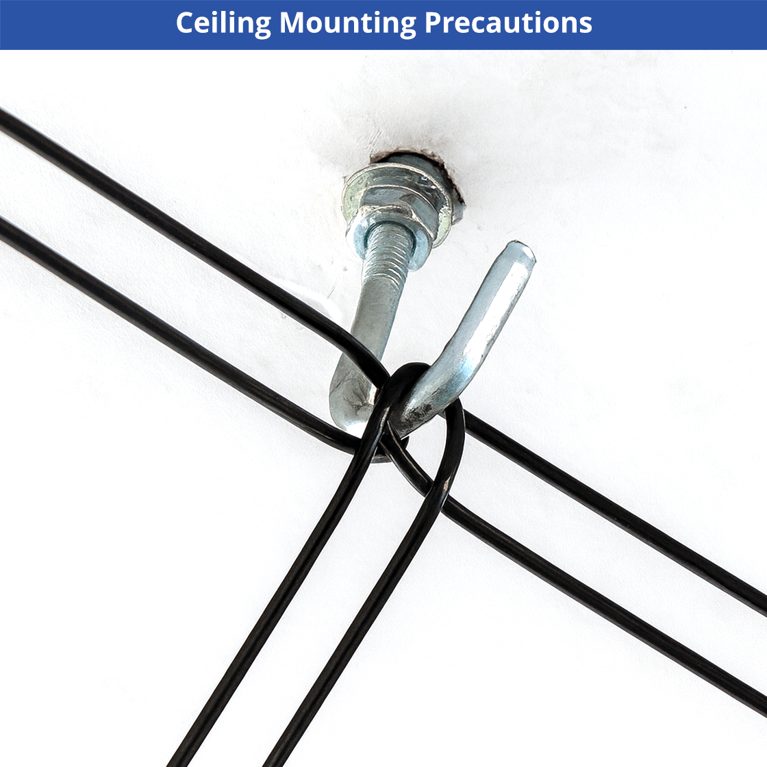 Skytube Tiered Square Hanging Sign (10' x 5') Double Sided - Graphic & Hardware Combo) 2