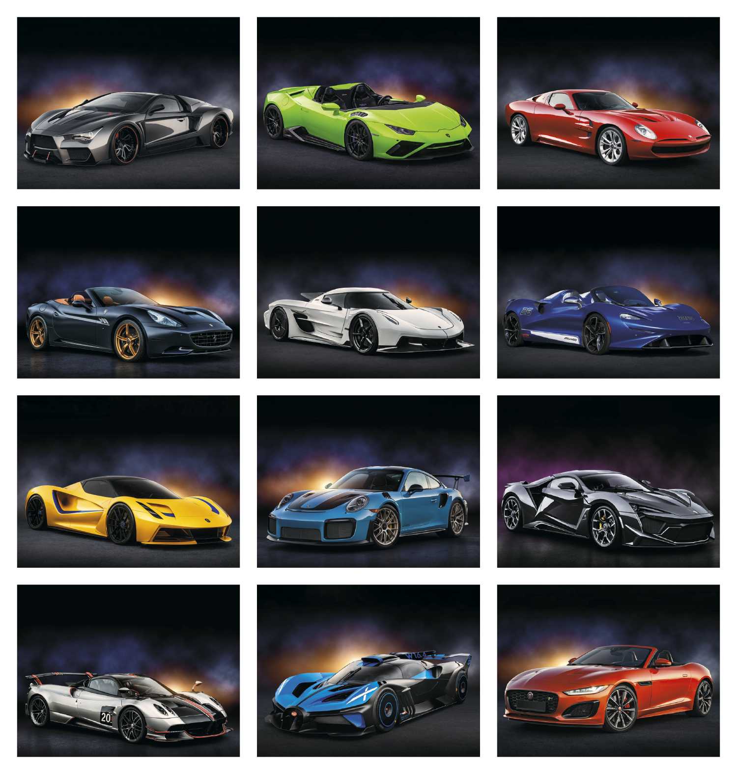 Good Value™ Exotic Sports Cars - Stapled Calendar 25