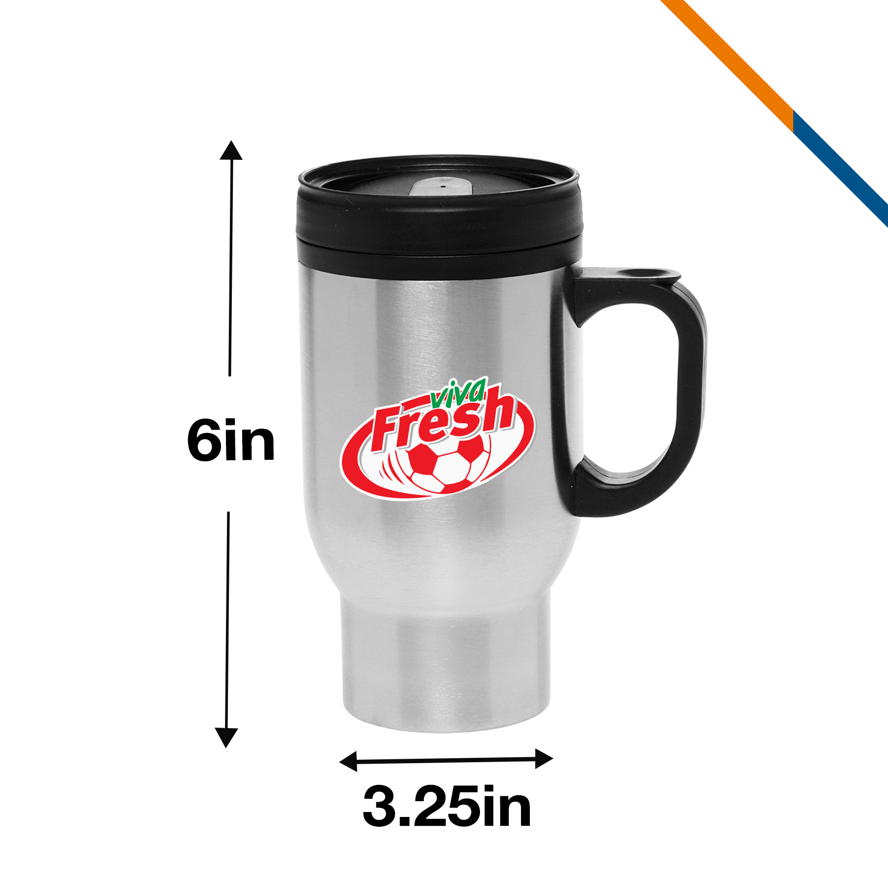 Byon Stainless Steel Travel Mug - 16 OZ. 3