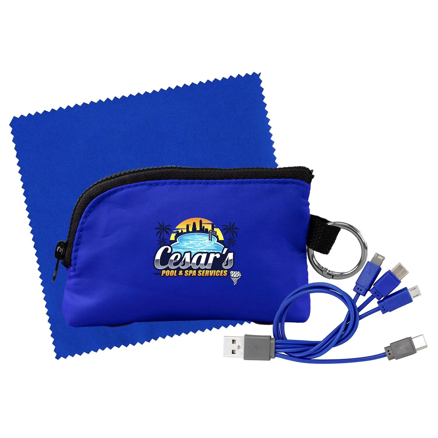 Zip Around Cable & Cloth Set 6
