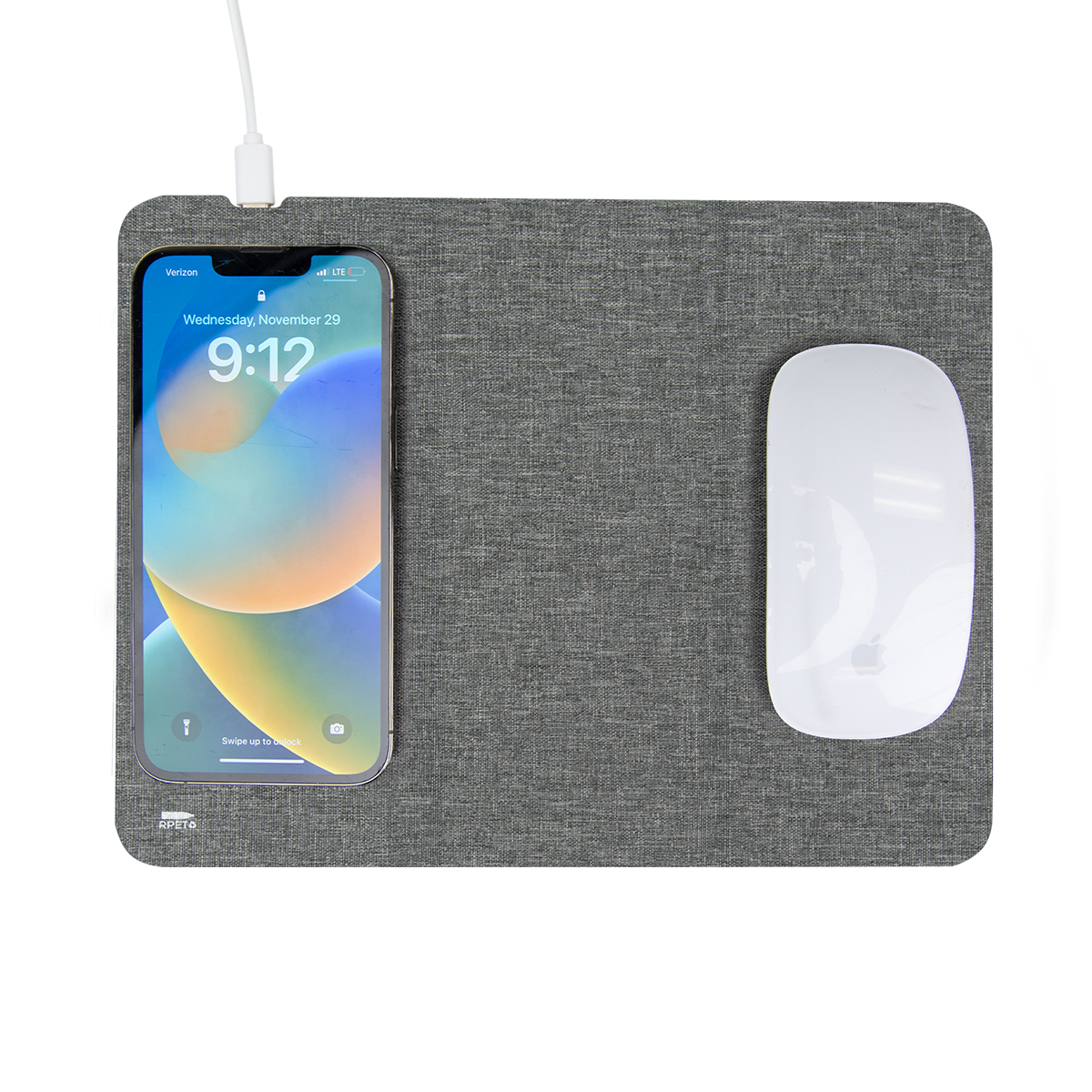 RPET 10W Wireless Charging Mouse Pad 7