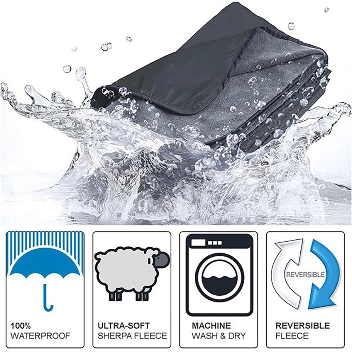 Outdoors Waterproof Throw Blanket 2