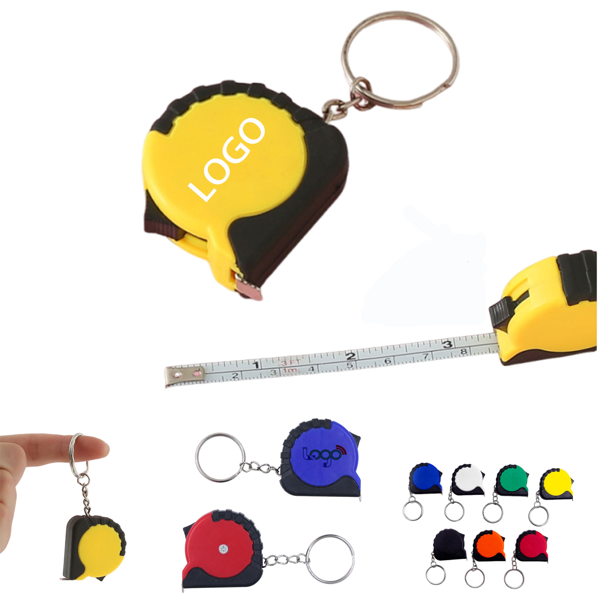Mini Keychain Tape Measure 1
