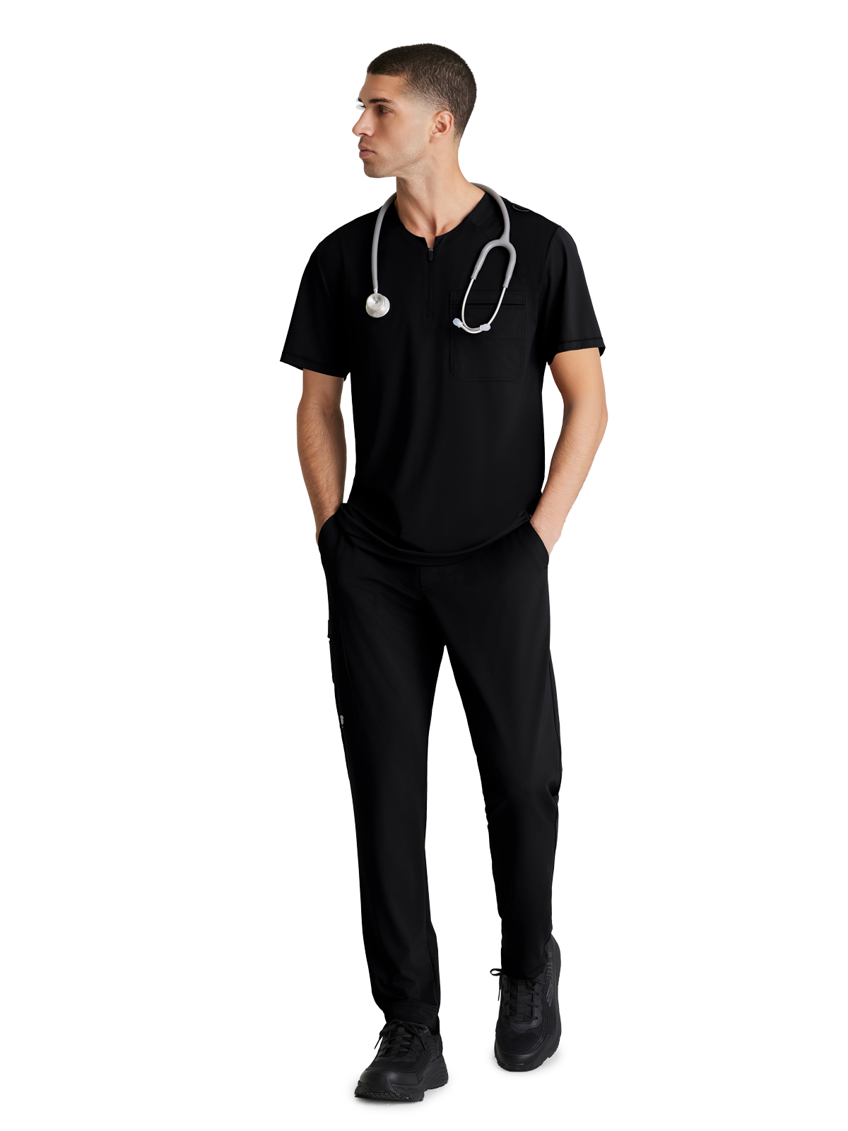 Skechers Slip-Ins - Men's Four-Pocket Slim Rebound Scrub Pant 1