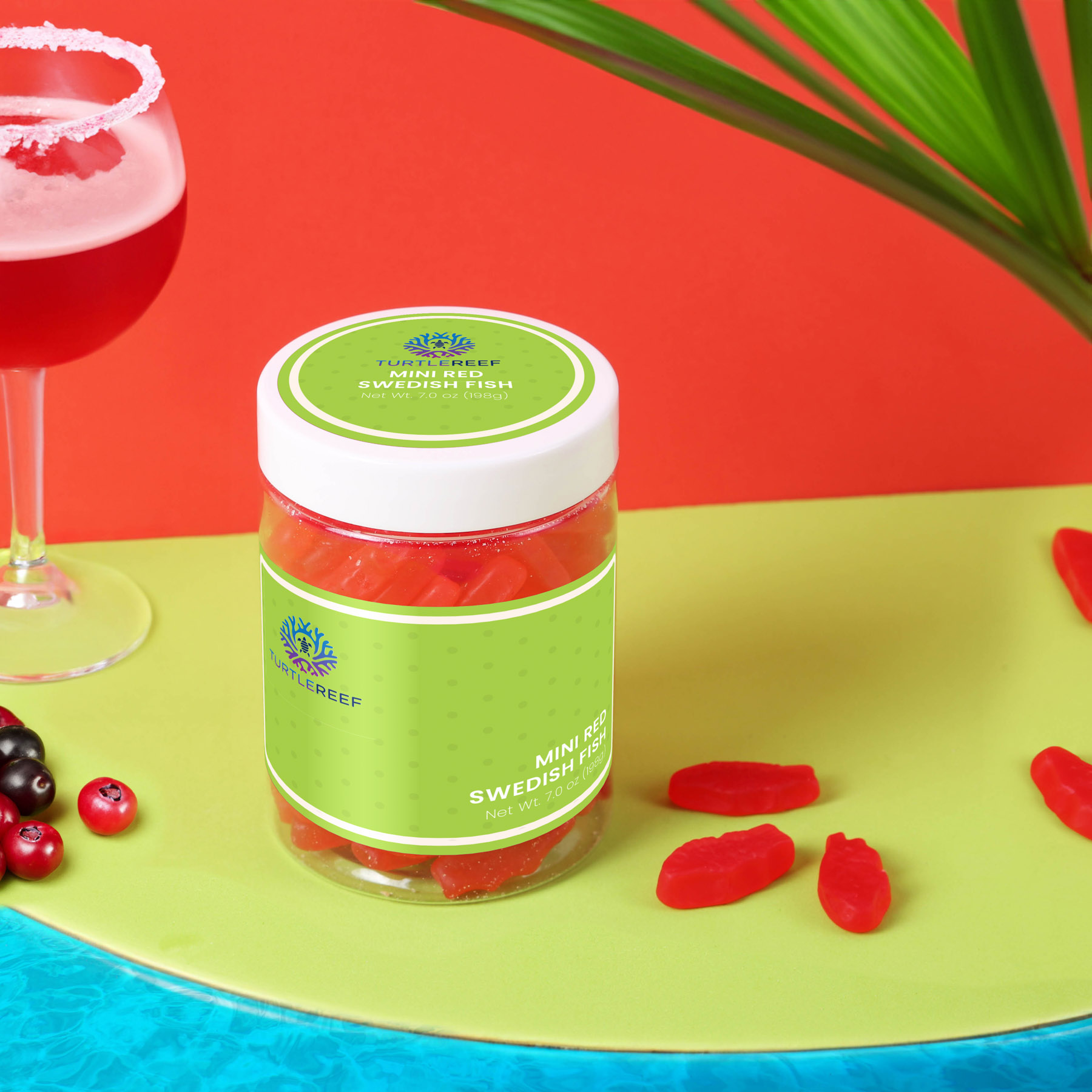 Mini Red Swedish Fish: Large Jar 2
