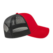 Cap America Two-Tone Trucker Mesh Back Cap 44