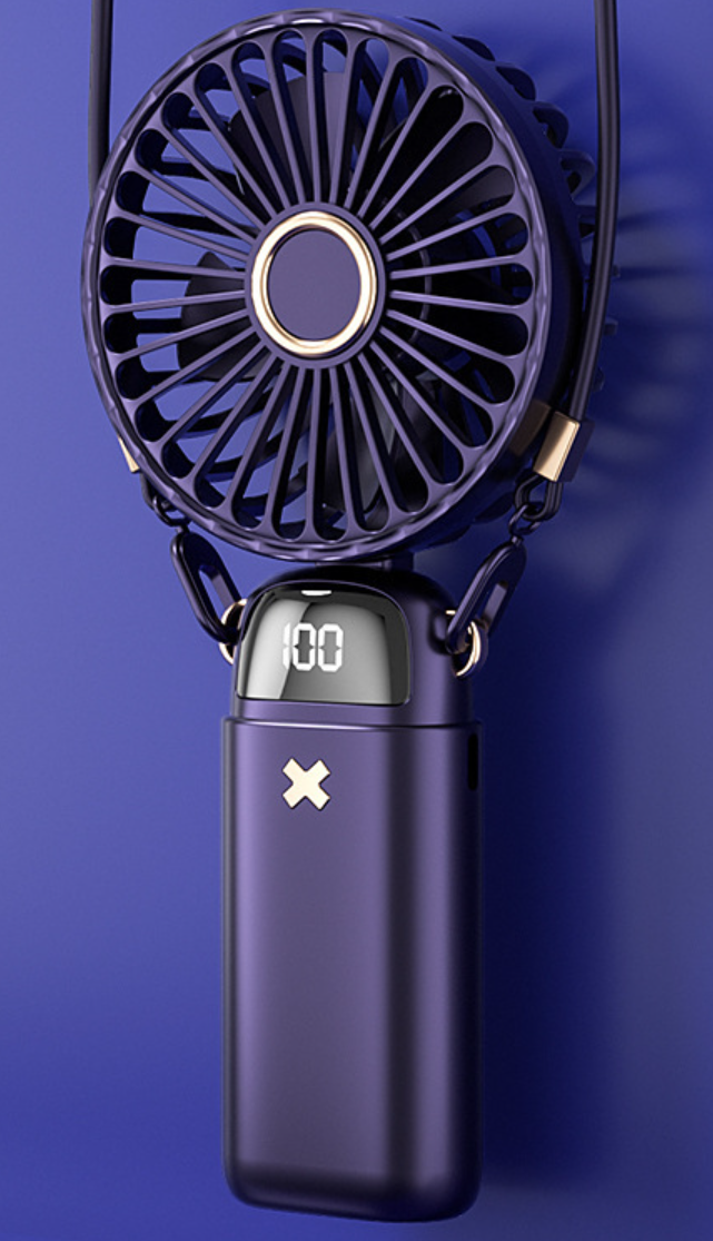Portable Necklace Foldable Fan 4