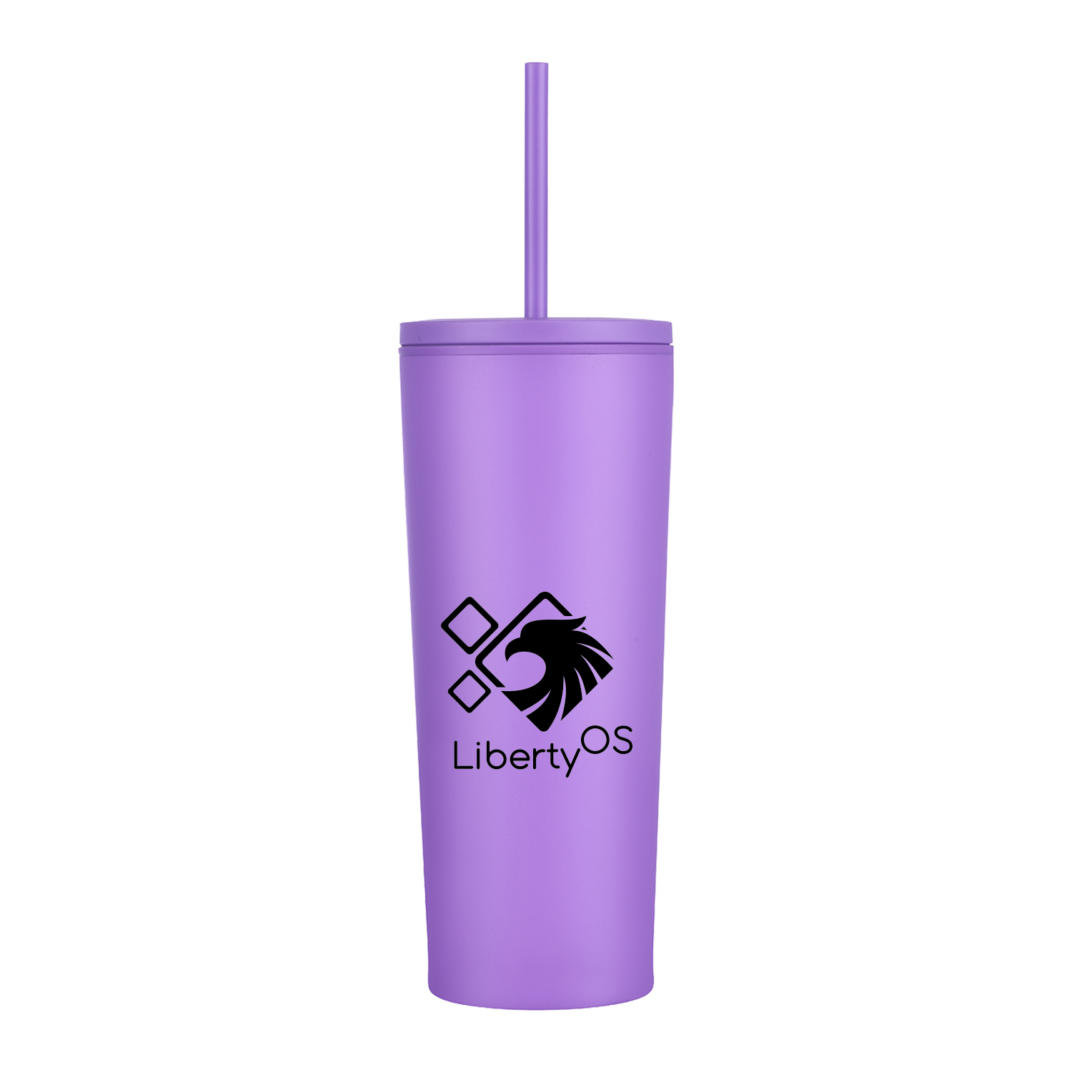 EcoSip 24oz Double Wall Tumbler with Leak-Proof Straw 22